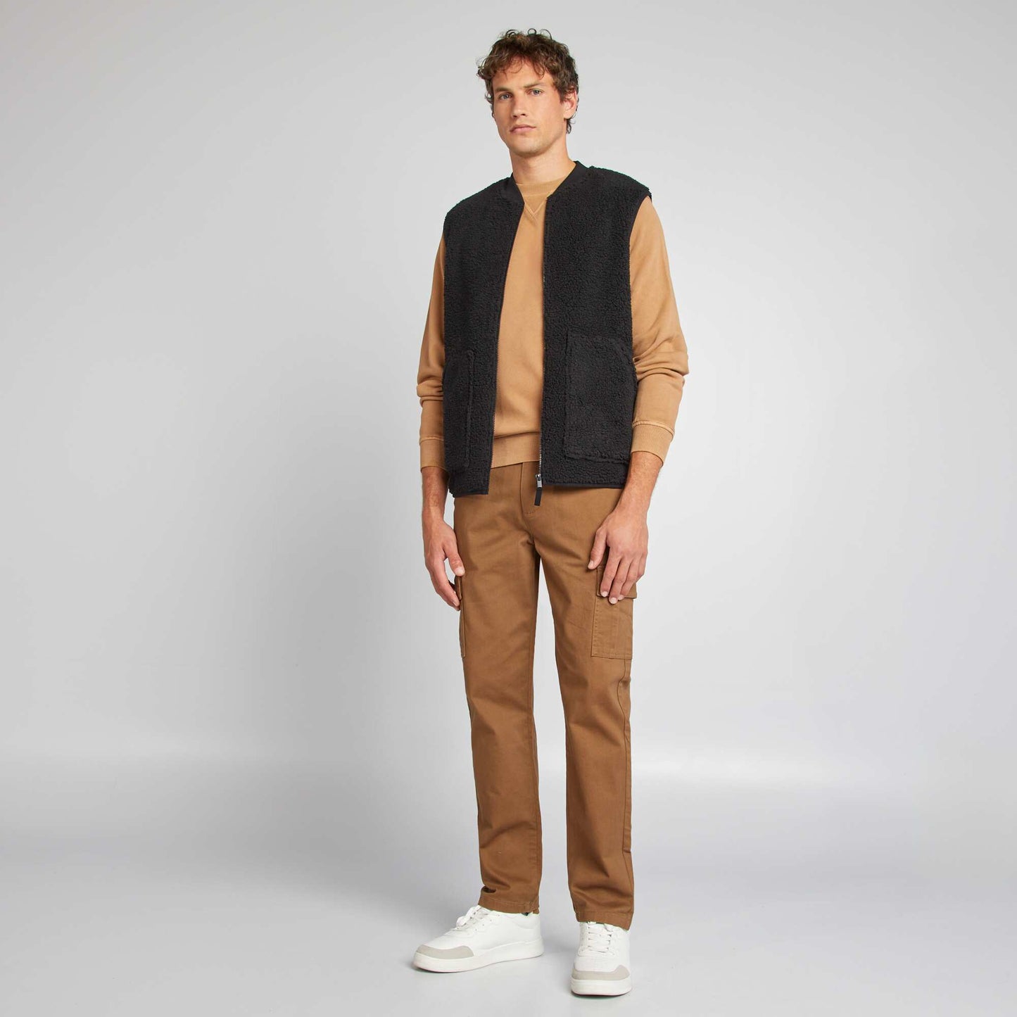 Pantalon avec poches MARRON