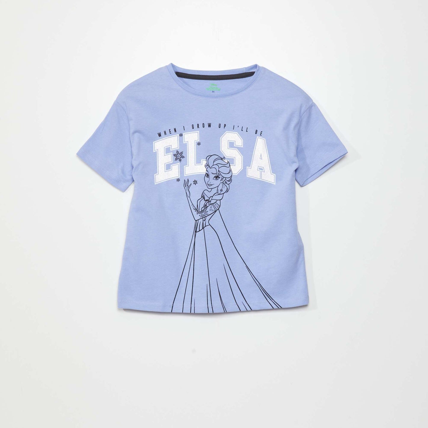 Tee-shirt 'La Reine des Neiges' 'Disney' Bleu