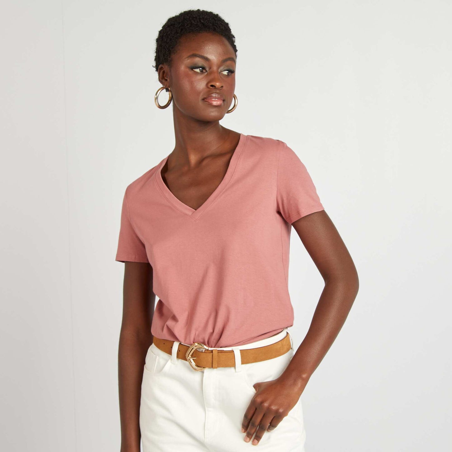 T-shirt basique ROSE