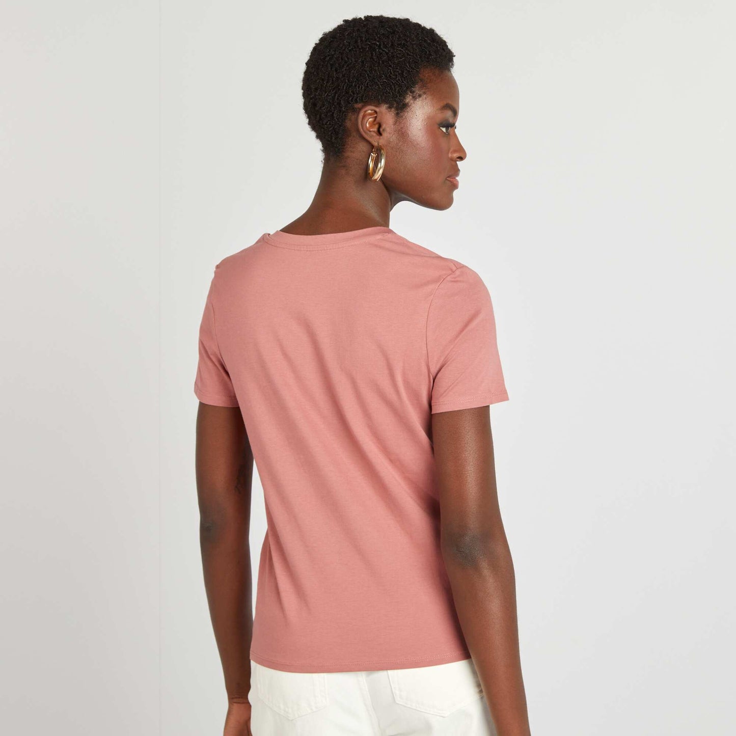 T-shirt basique ROSE