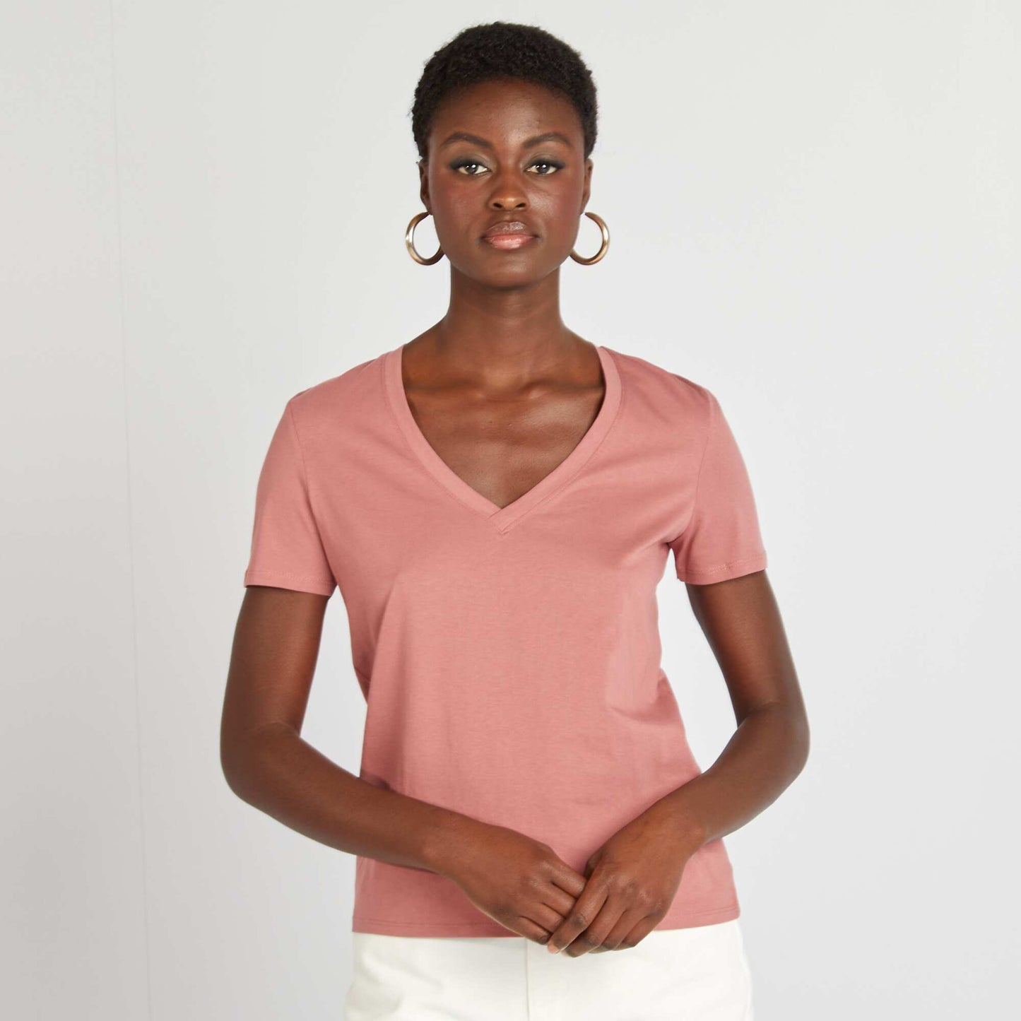 T-shirt basique ROSE