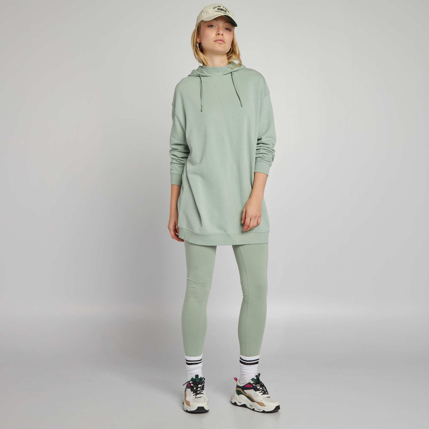 Sweat l ger capuche Vert