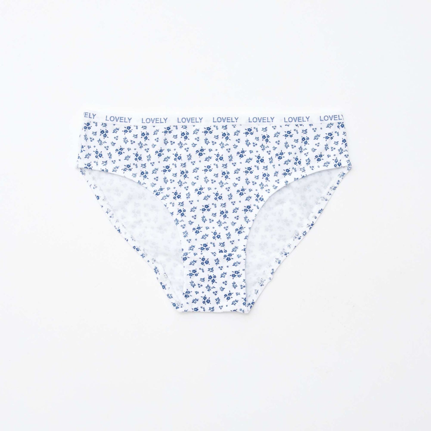 Lot de 4 culottes imprimées BLANC