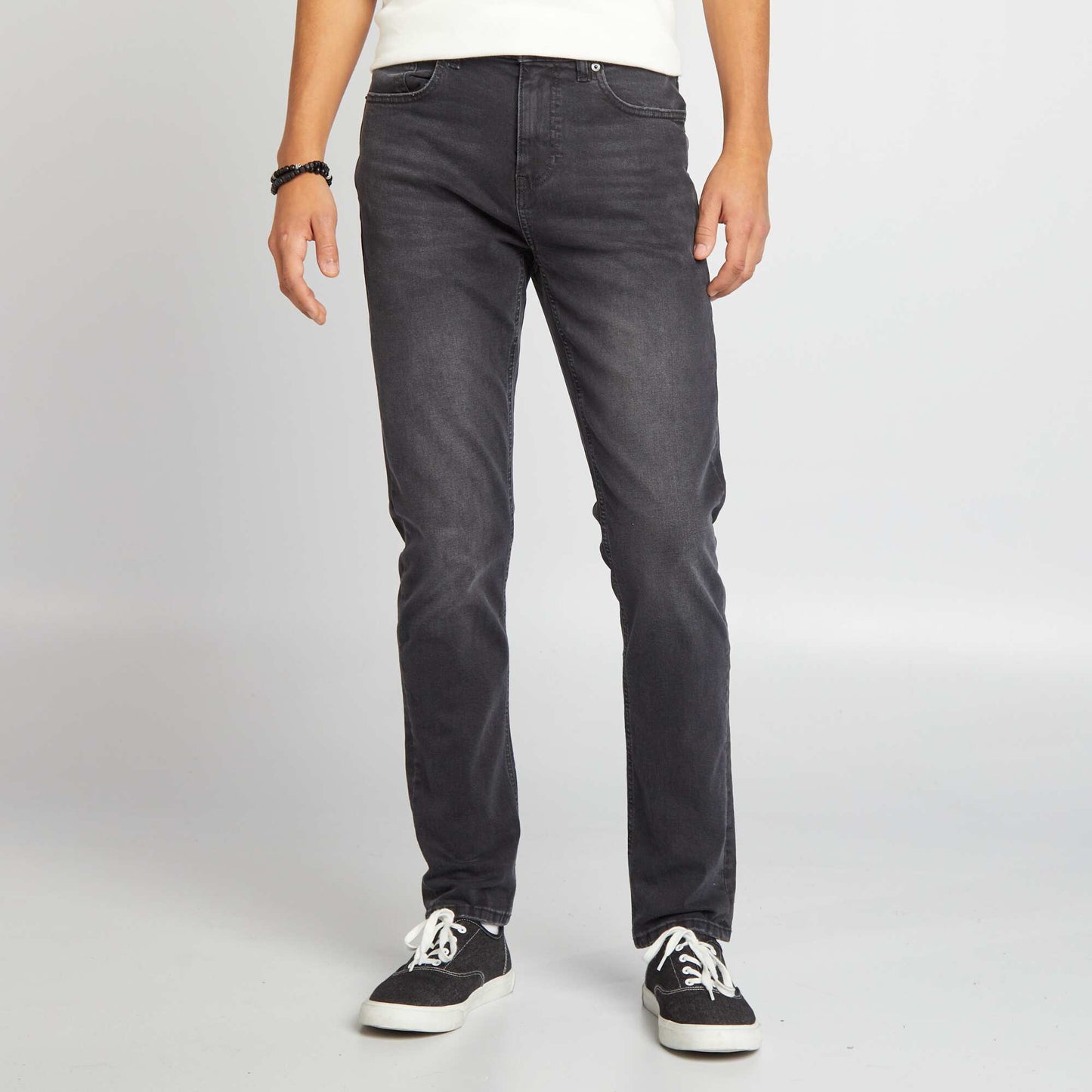 Jean slim 5 poches Noir d lav