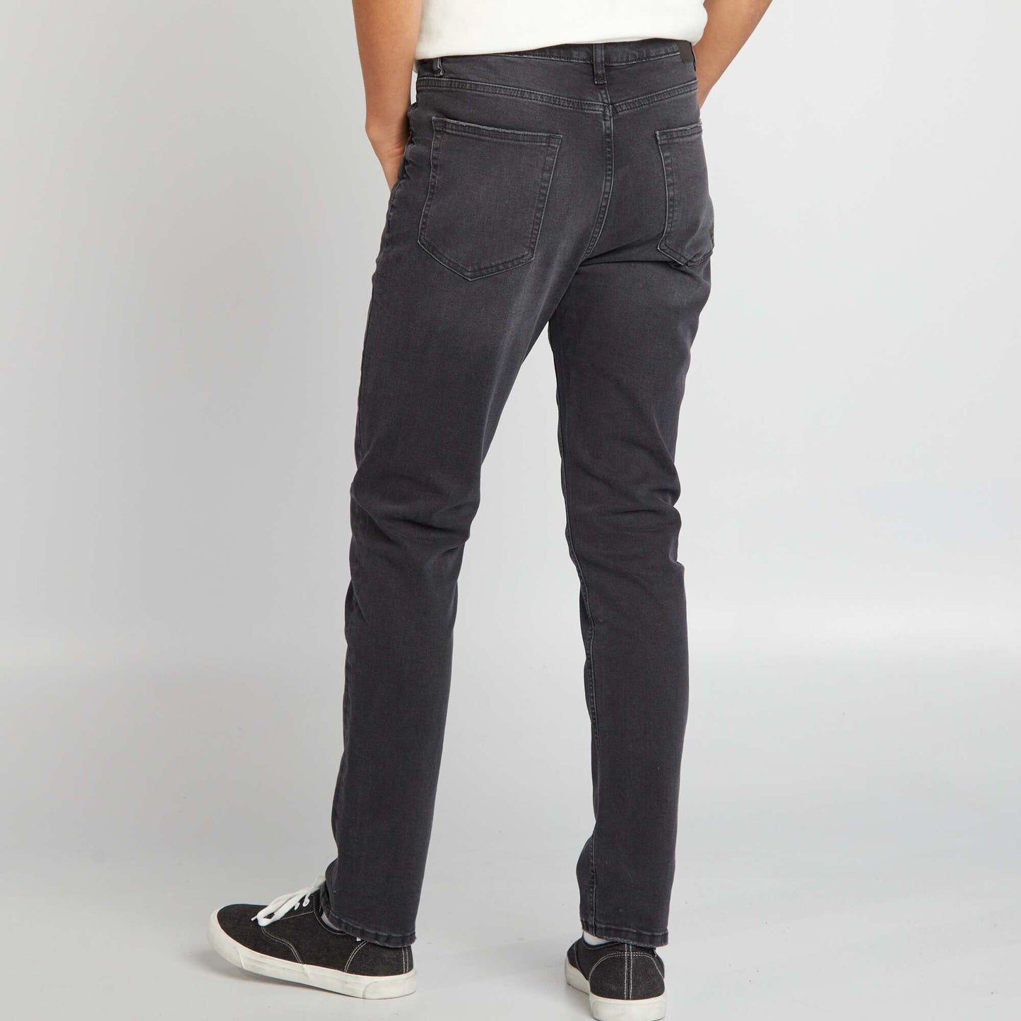 Jean slim 5 poches Noir d lav