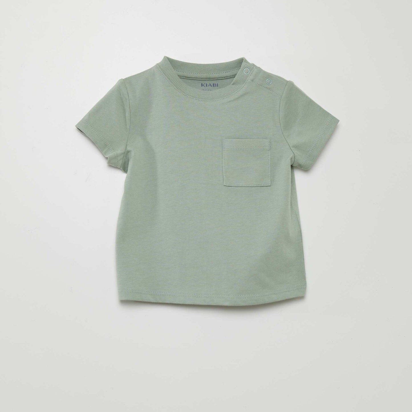 T-shirt manches courtes avec poches Vert