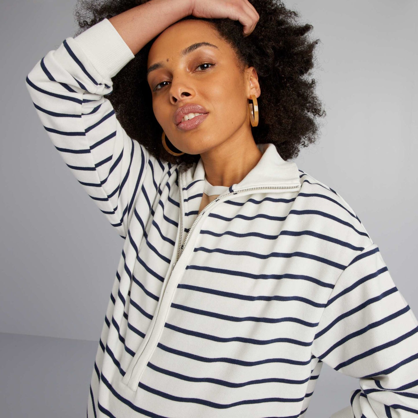 Sweat grossesse coupe camionneur Marini re