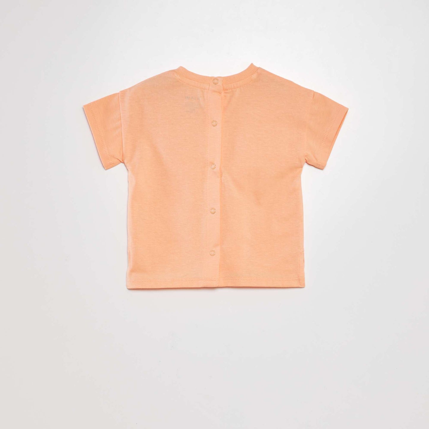 Tee-shirt imprim plage Orange