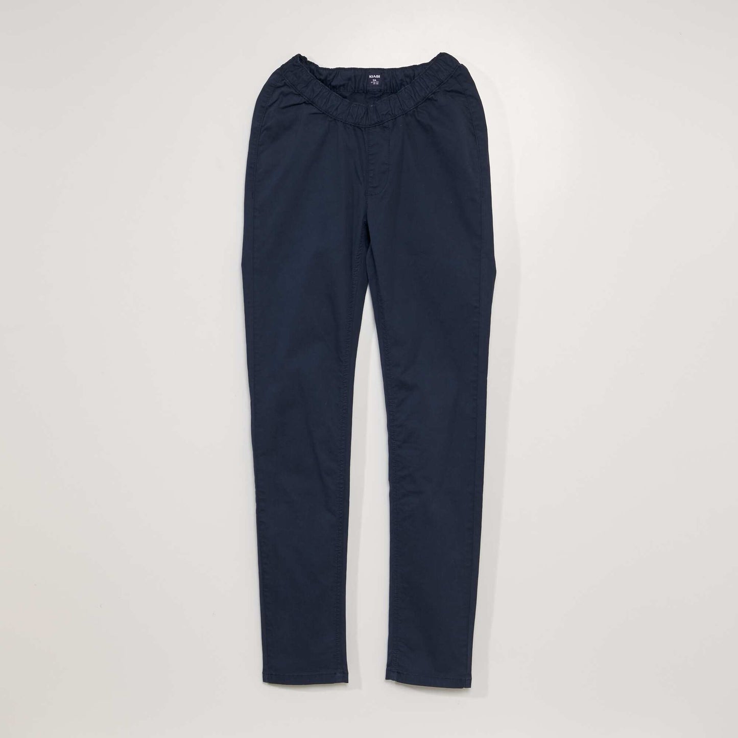 Chino à taille élastiquée - So Easy BLEU