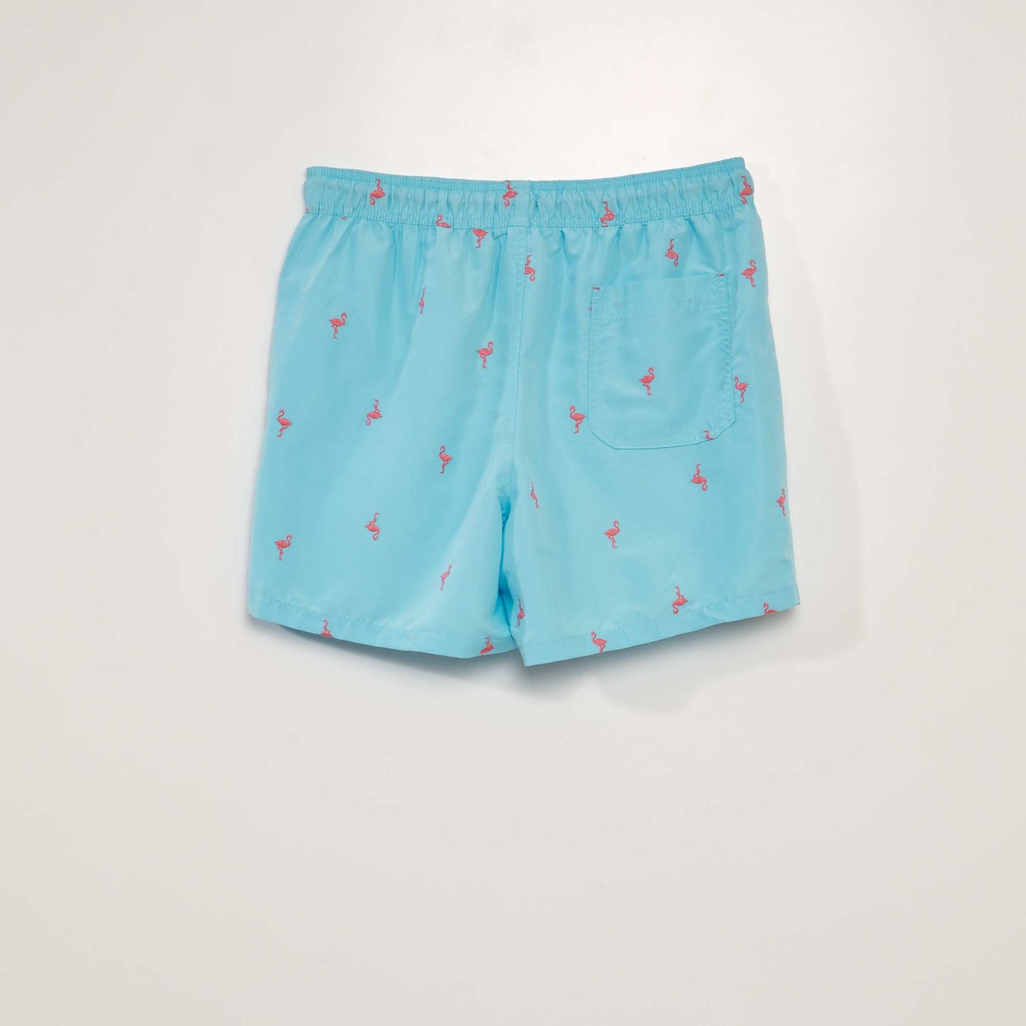 Short de bain motif Bleu