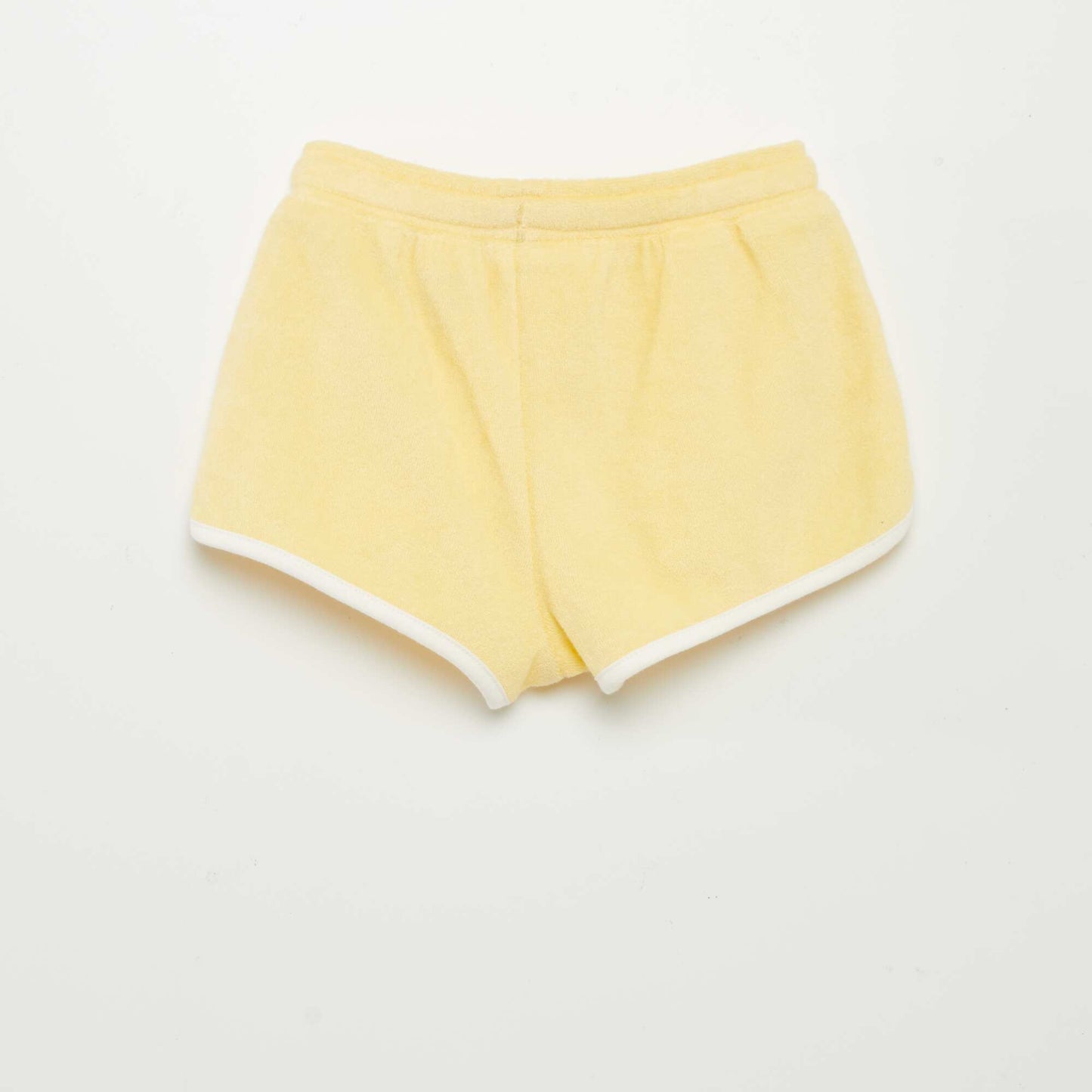 Short en ponge Jaune