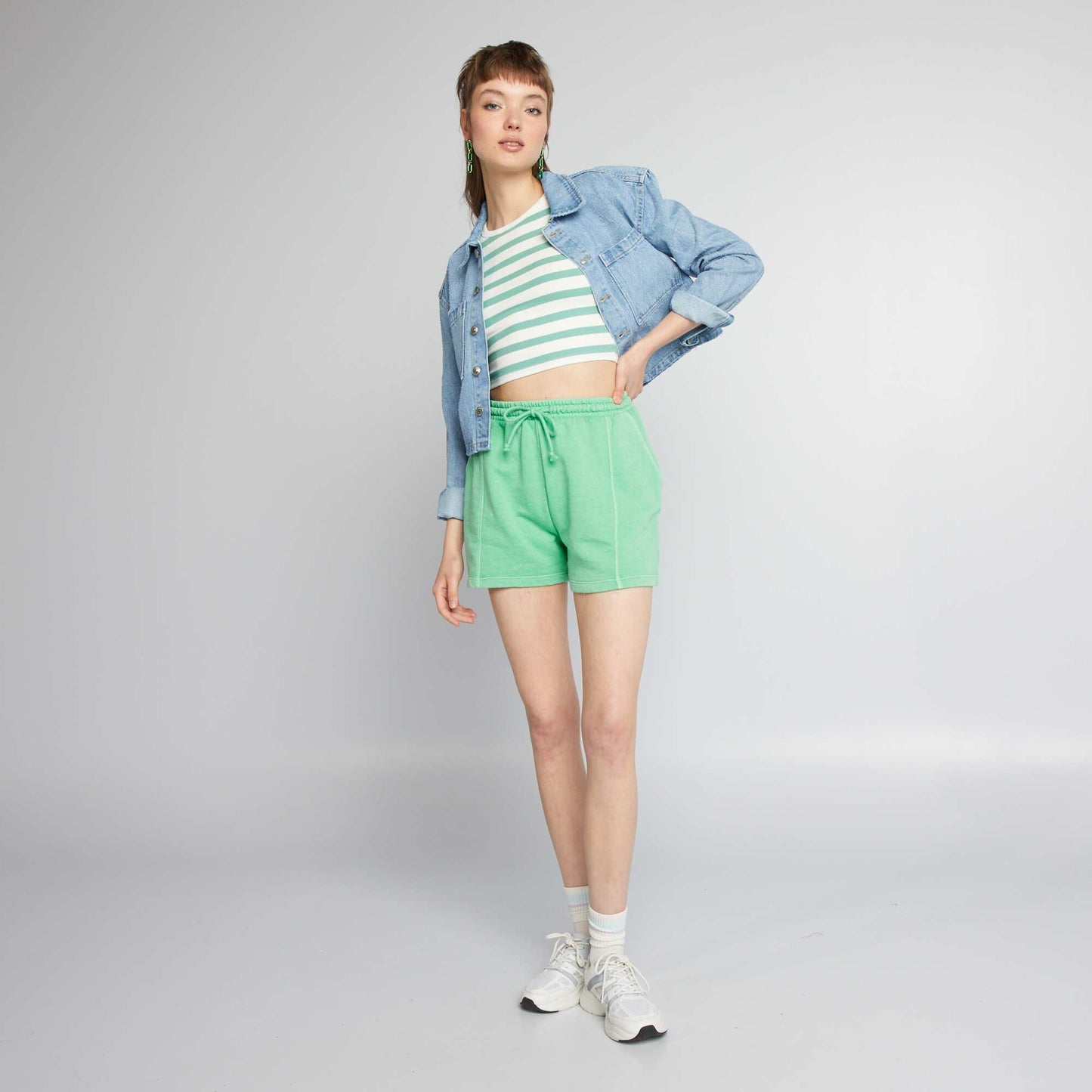 Top en jersey c tel Blanc