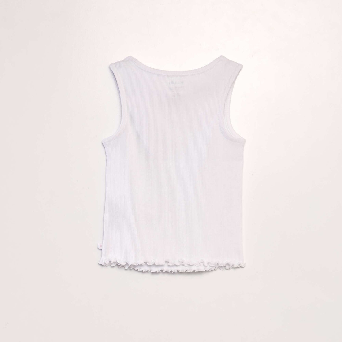 D bardeur c tel bord volant blanc