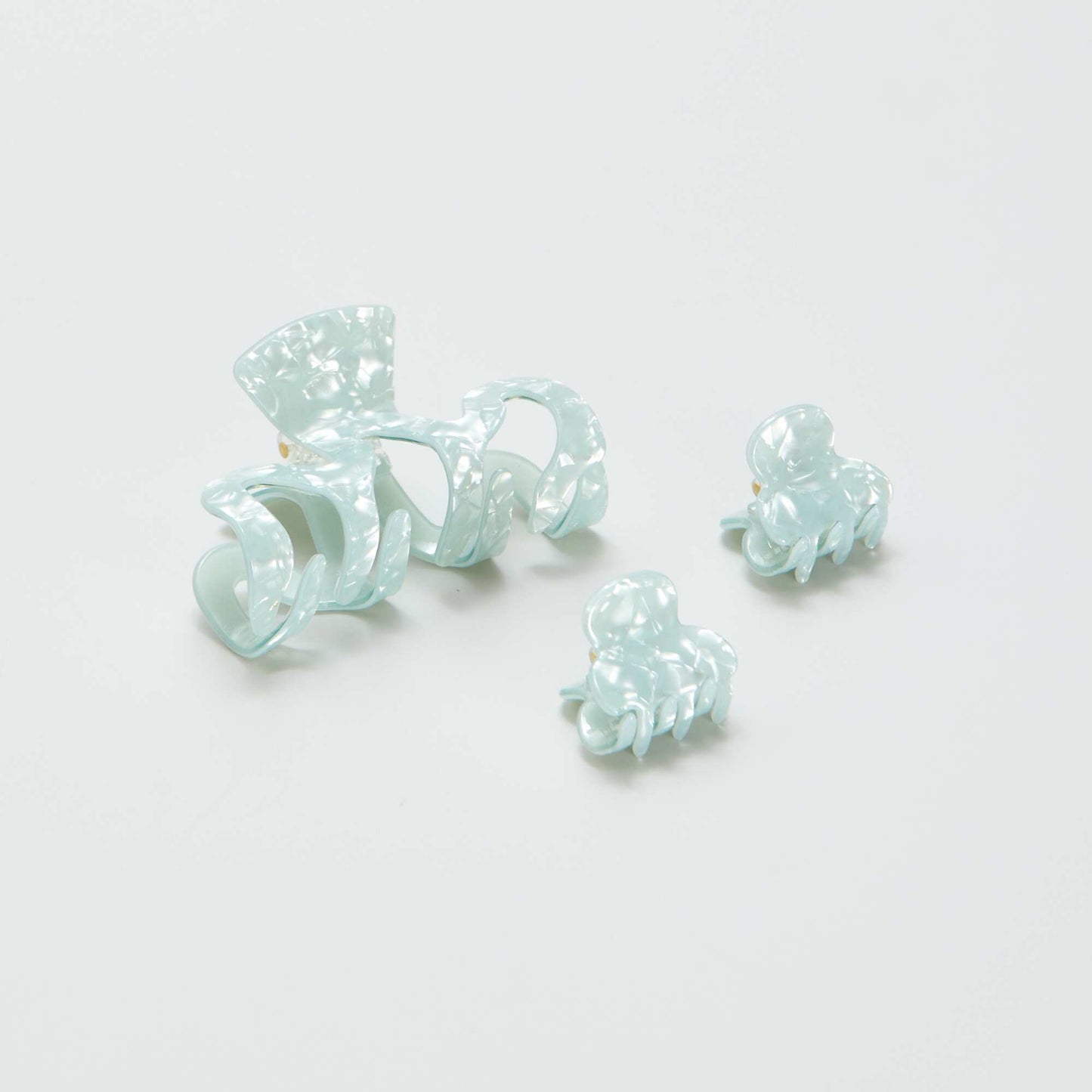 Lot de pinces crabe - 3 pi ces Vert