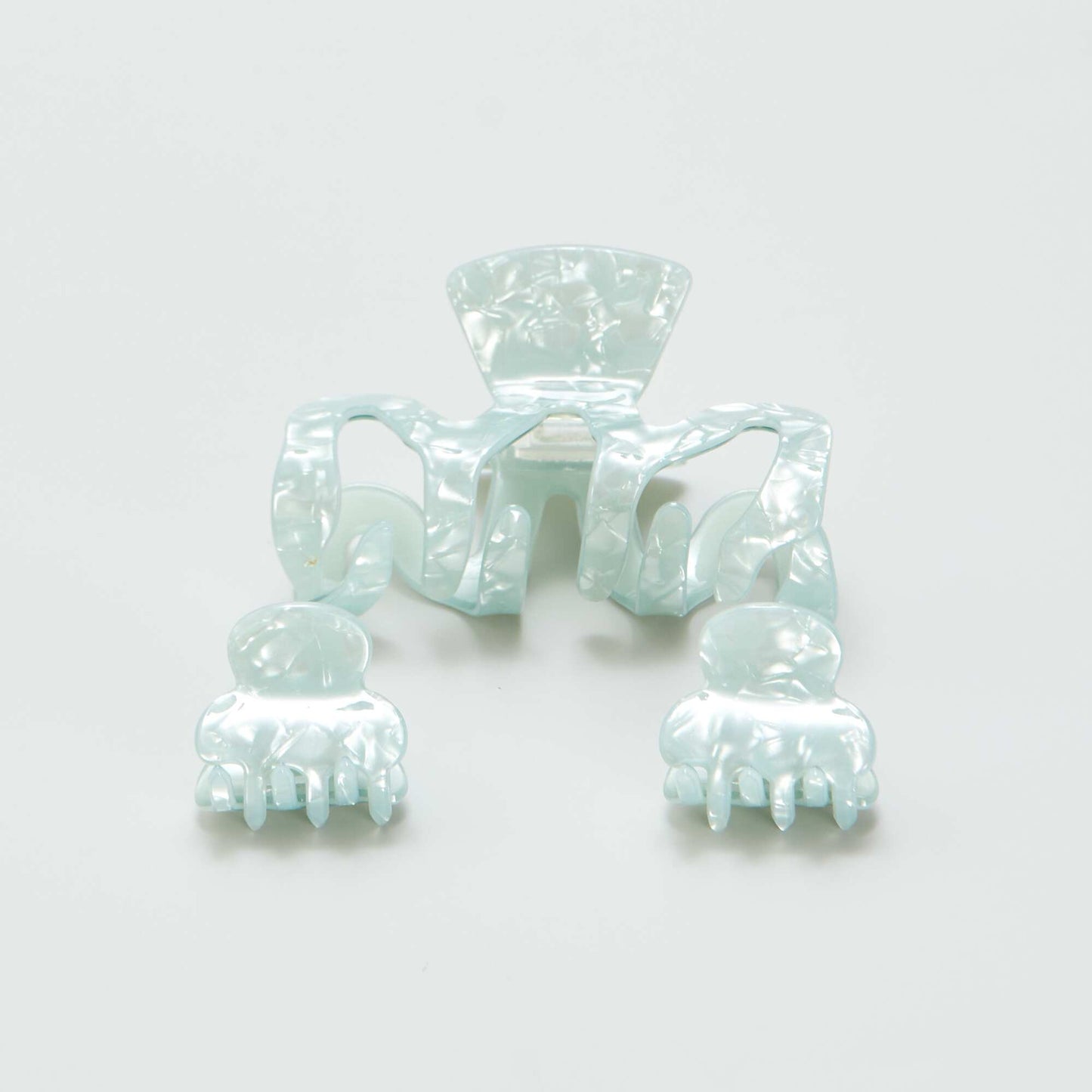 Lot de pinces crabe - 3 pi ces Vert