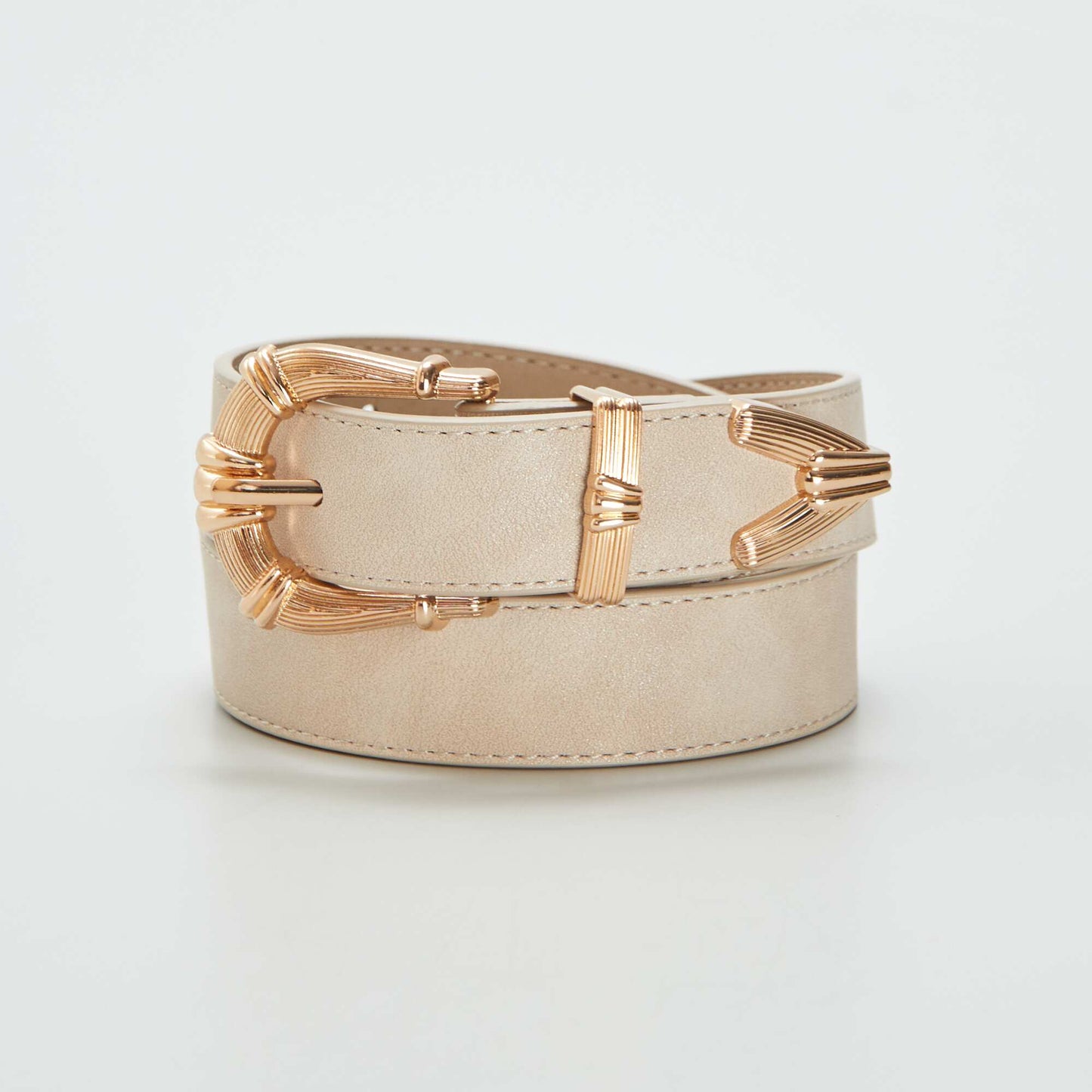 Ceinture fine boucle fantaisie Cr me