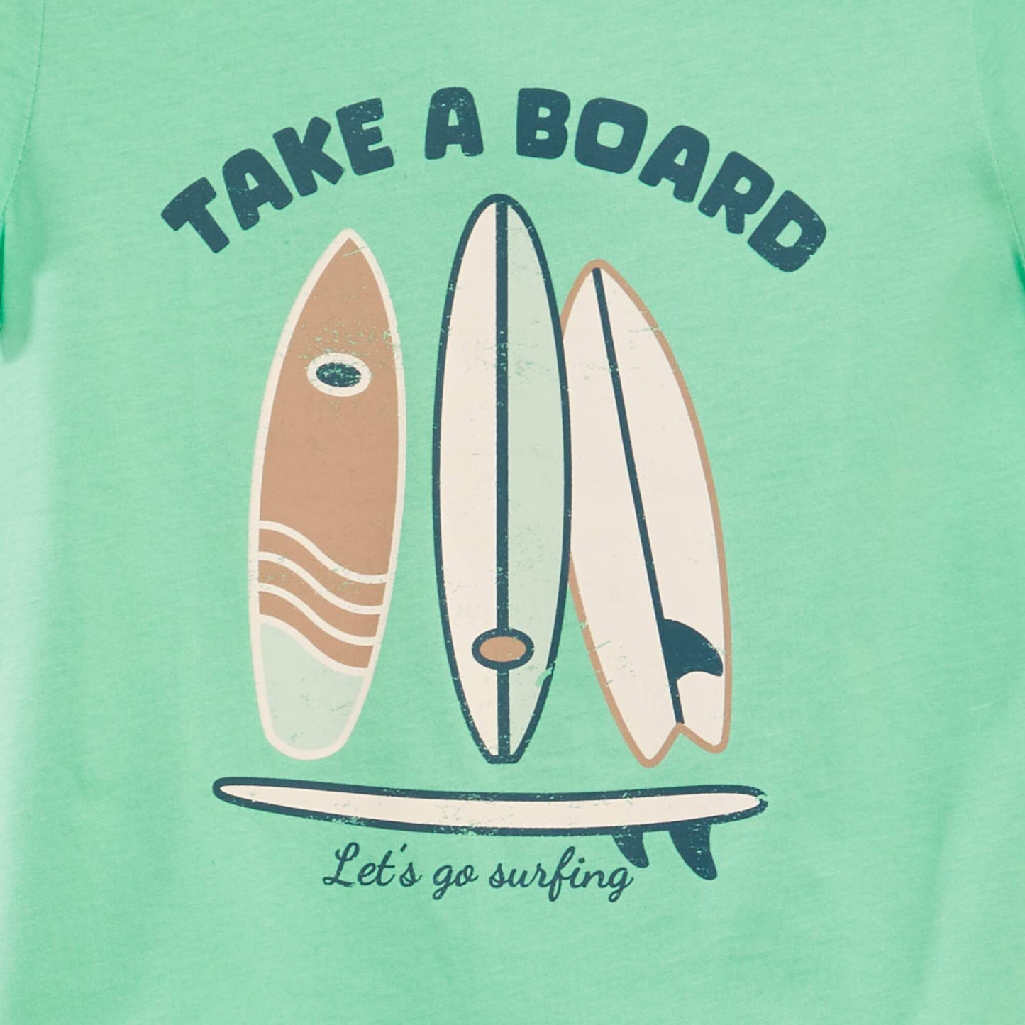 T-shirt imprim Vert pomme