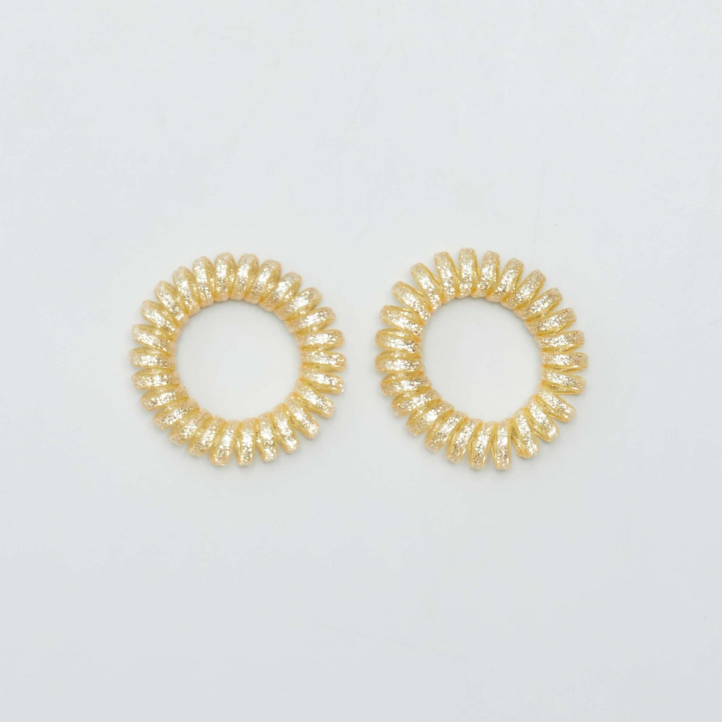 Lot de 6 lastiques tortis Noir