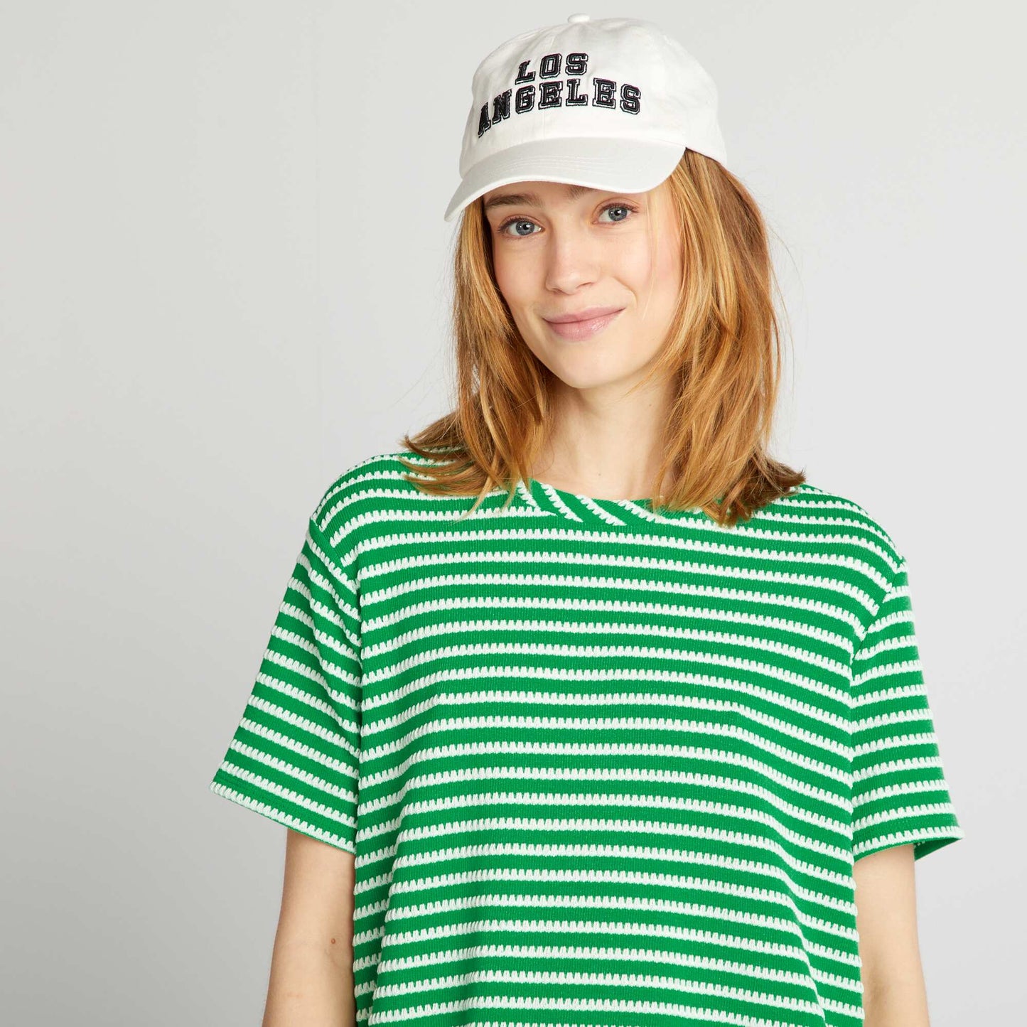 T-shirt ray en crochet Vert