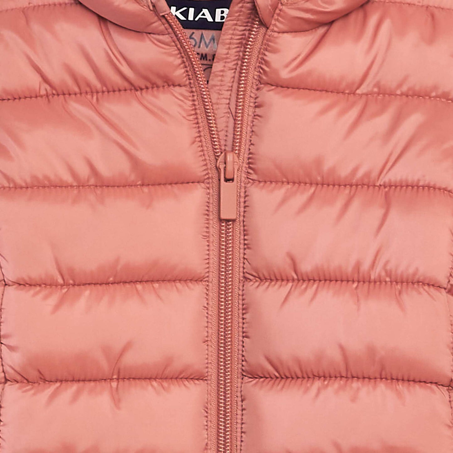 Doudoune matelass e capuche Rose