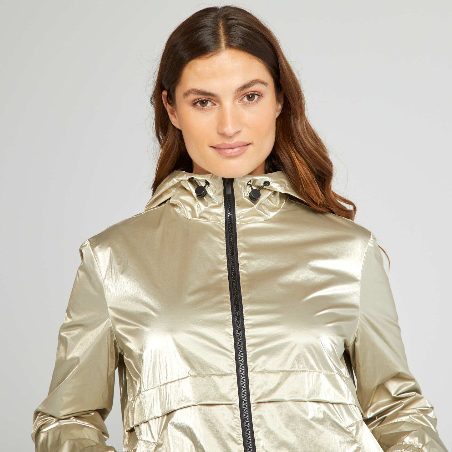 Coupe-vent capuche m tallis Jaune