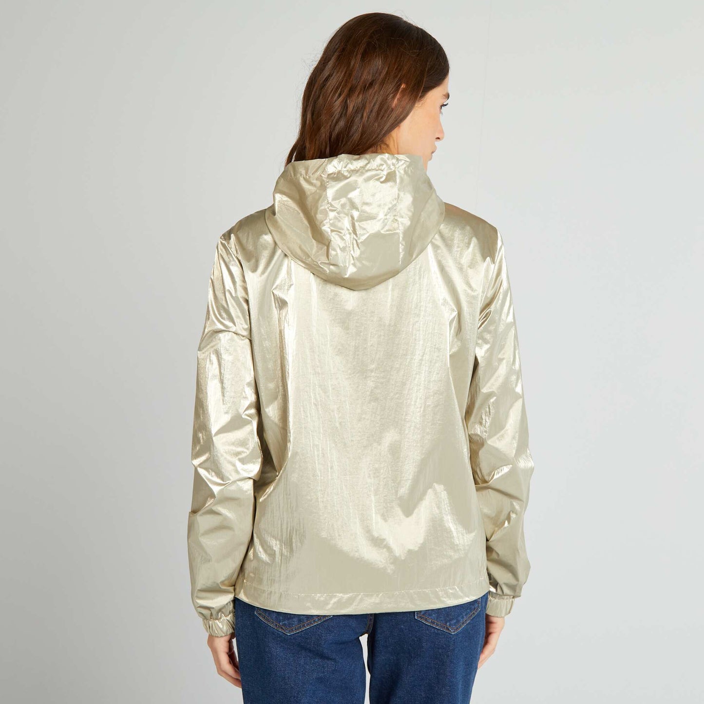 Coupe-vent capuche m tallis Jaune