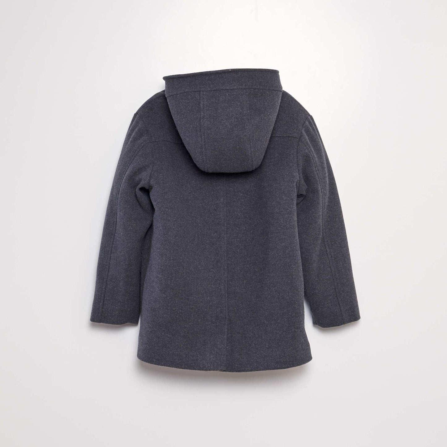 Manteau fa on lainage Gris fonc