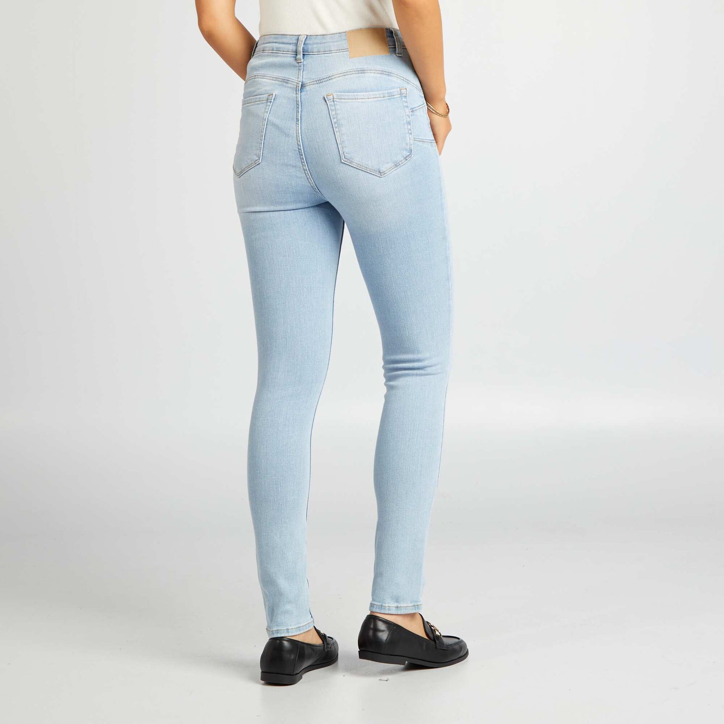Jean skinny taille haute - L30 Triple stone