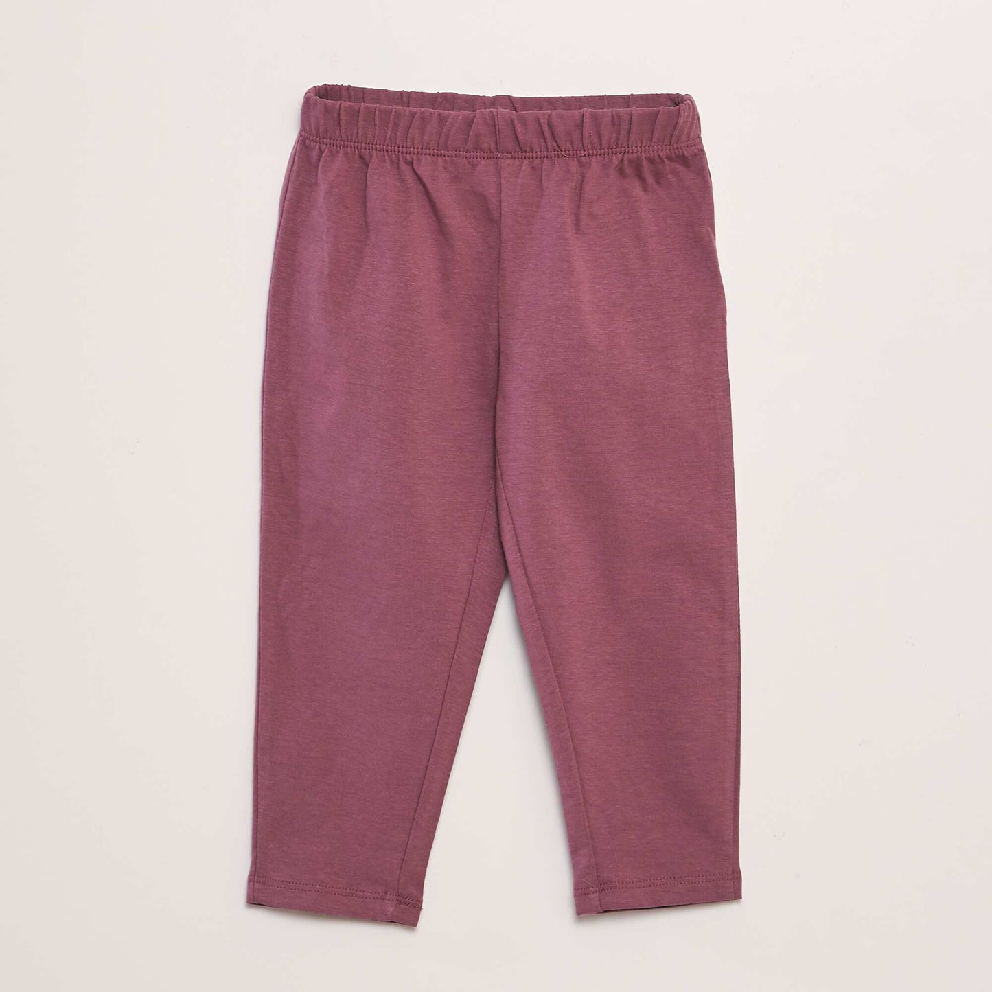 Pyjama long 2 pi ces imprim Violet coeur