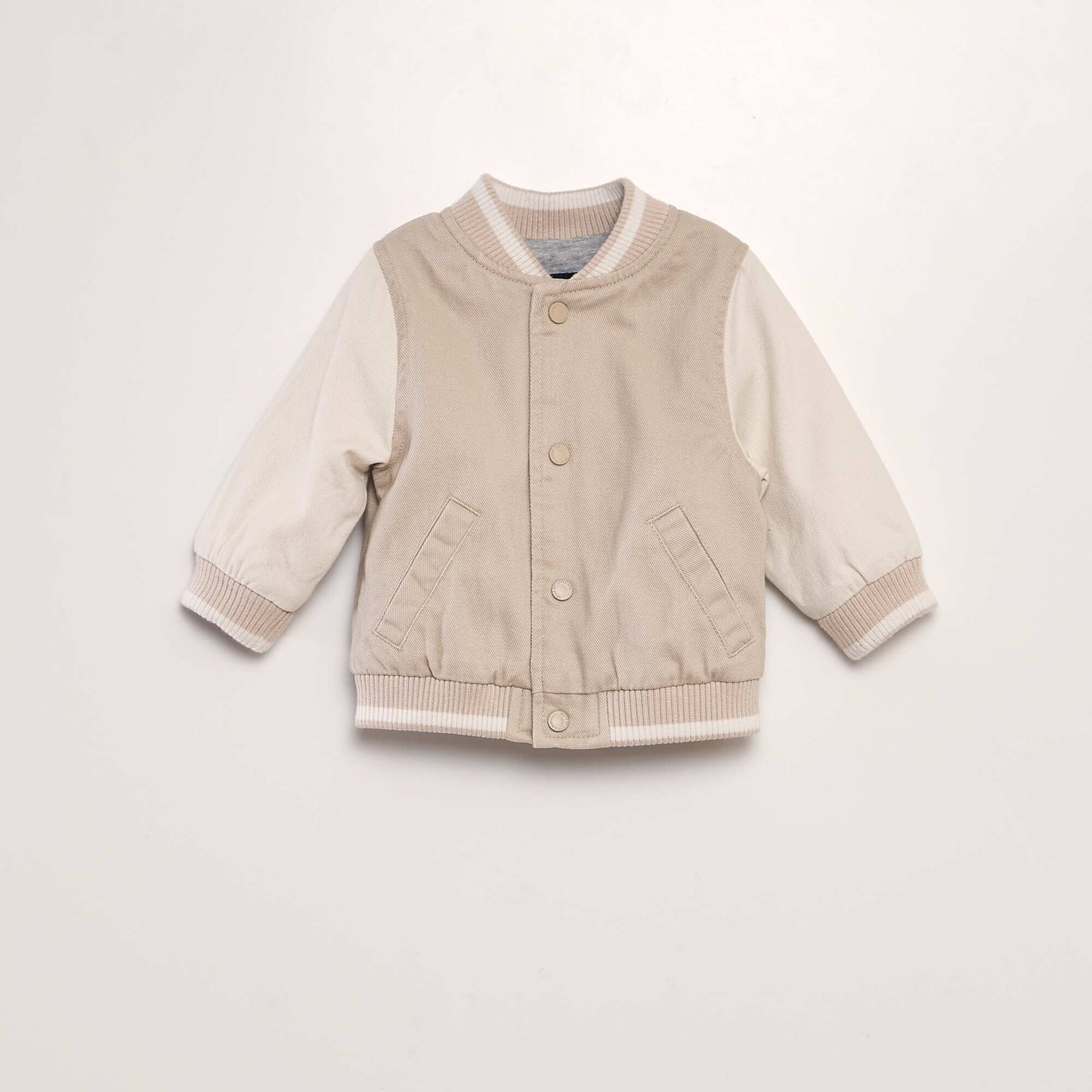 Blouson style aviateur Beige
