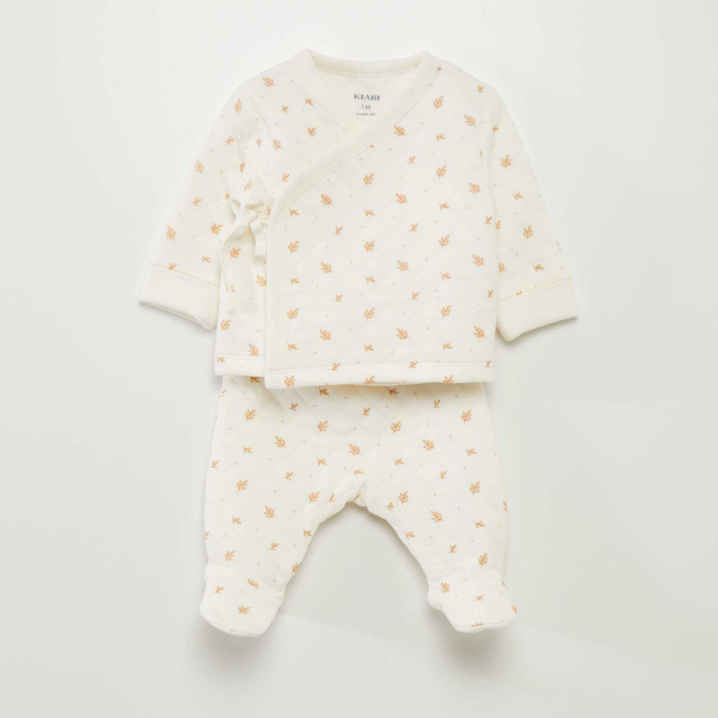 Pyjama 2 pi ces matelass Blanc
