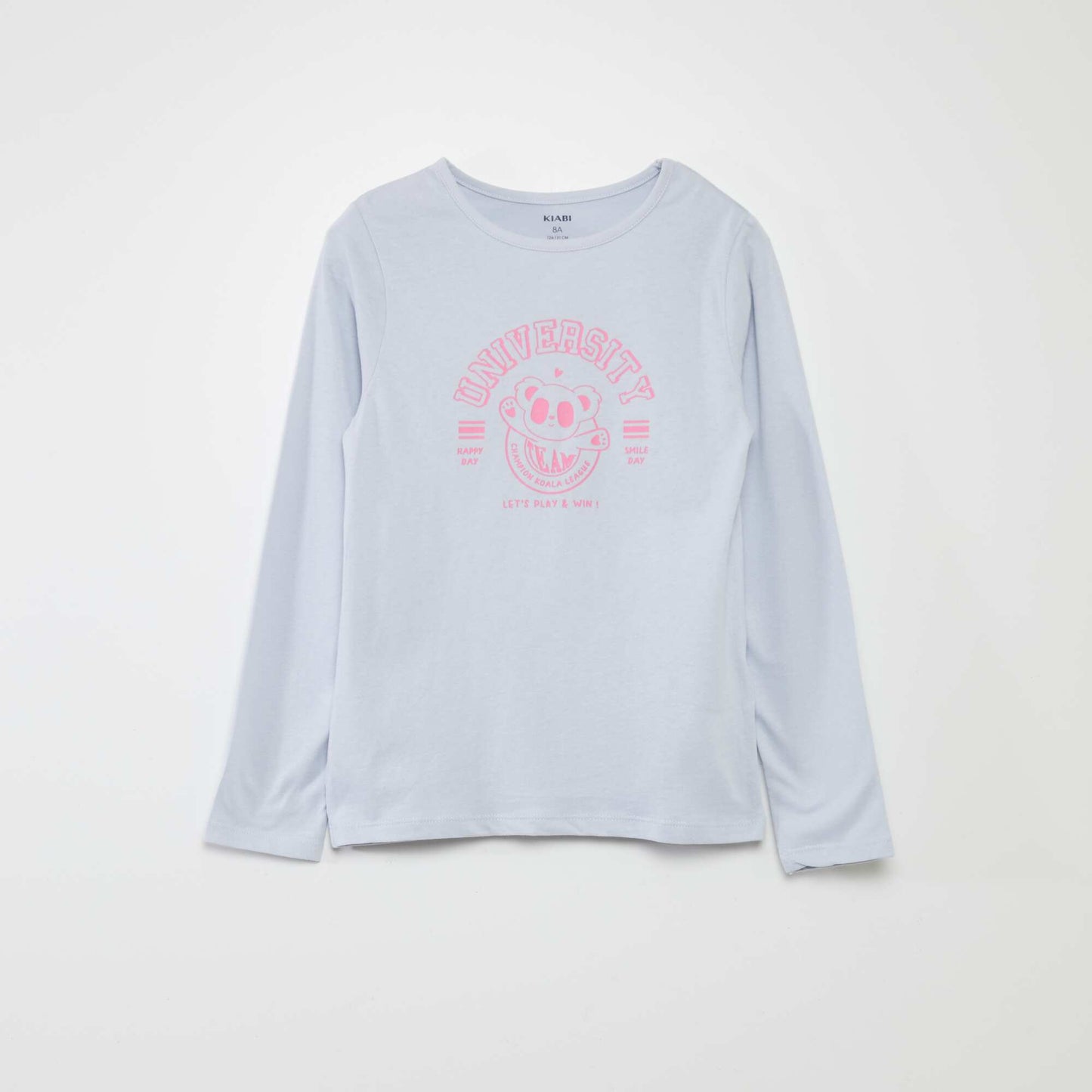 Ensemble pyjama t-shirt + pantalon - 2 pi ces Bleu