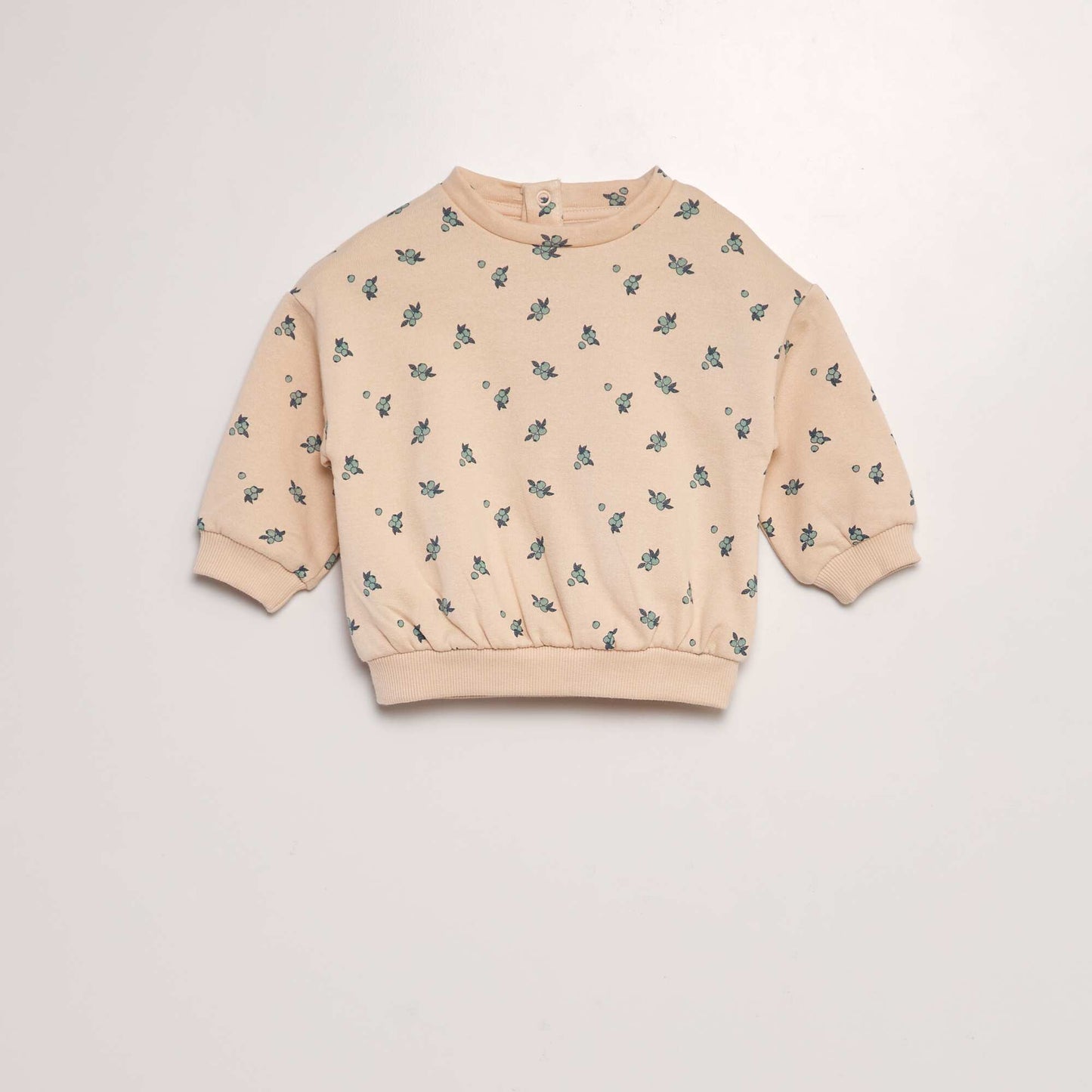Ensemble imprim sweat + legging - 2 pi ces Beige/marine