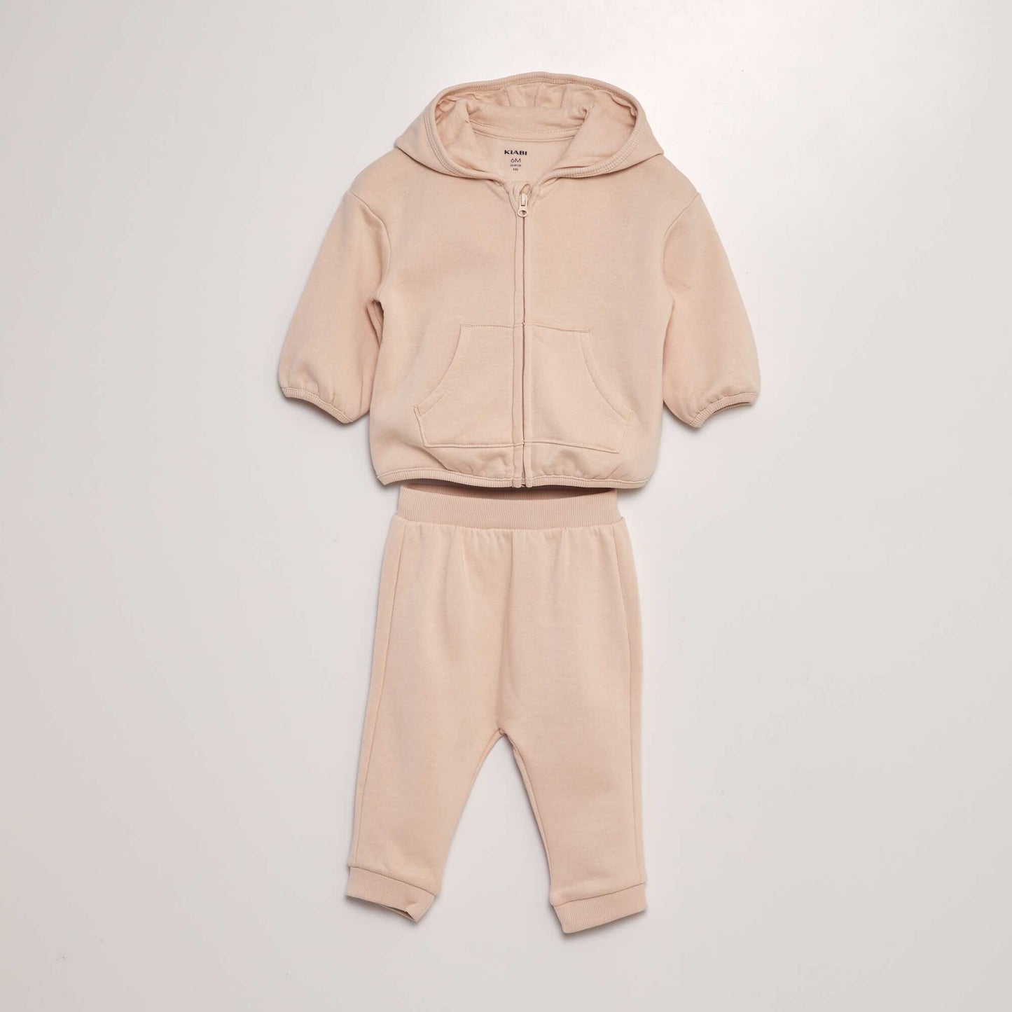 Sweat en molleton gratt (doux et chaud) Beige