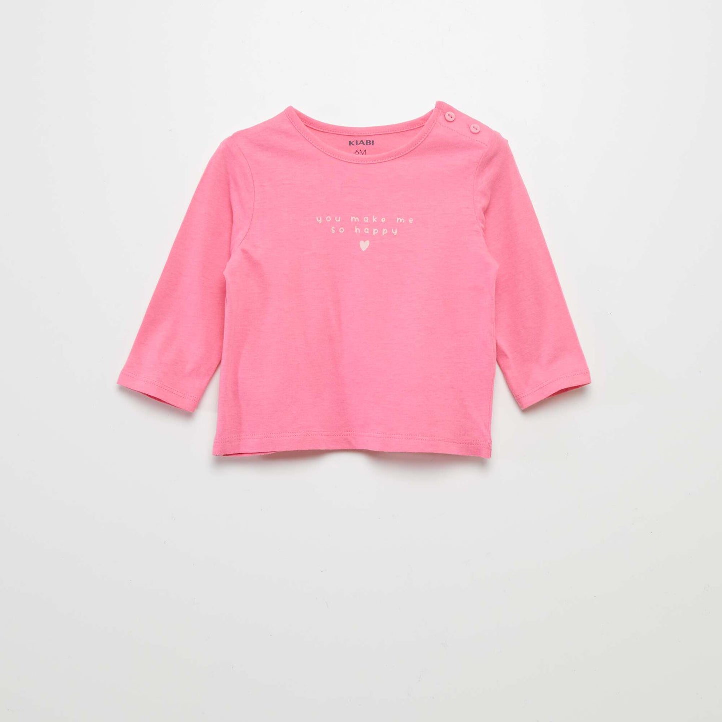 Tee-shirt message Rose