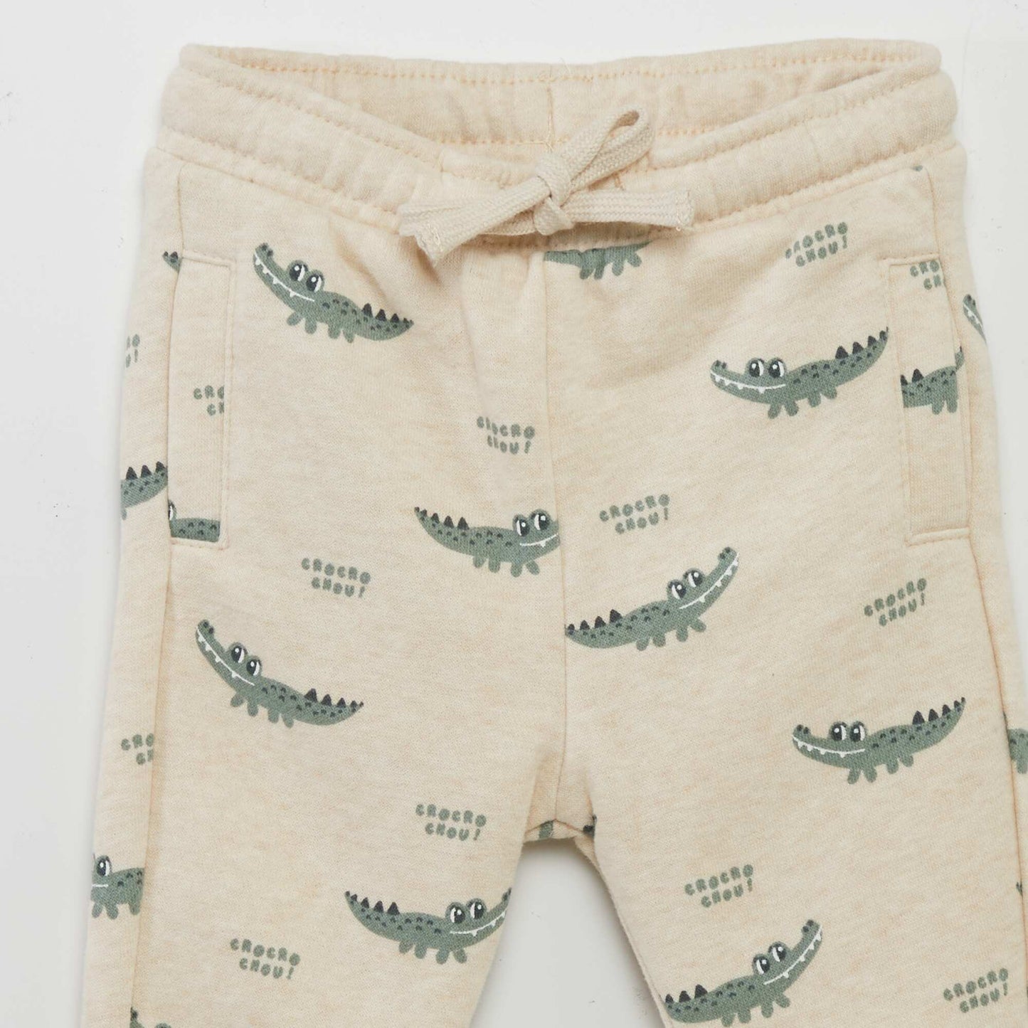 Pantalon jogging Beige