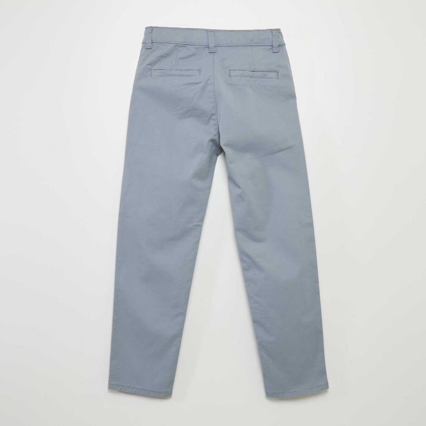 Pantalon chino slim BLEU