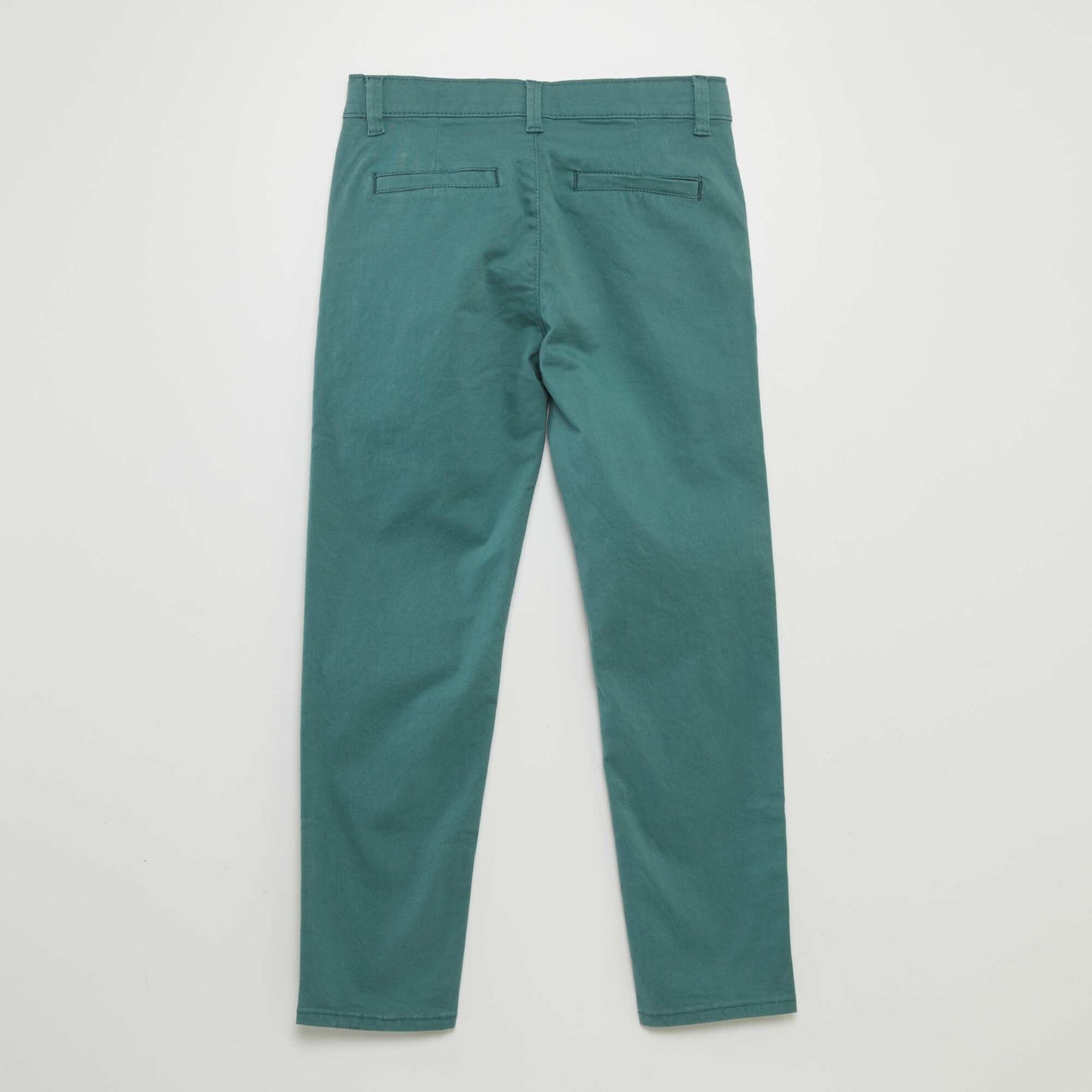 Pantalon chino slim Vert