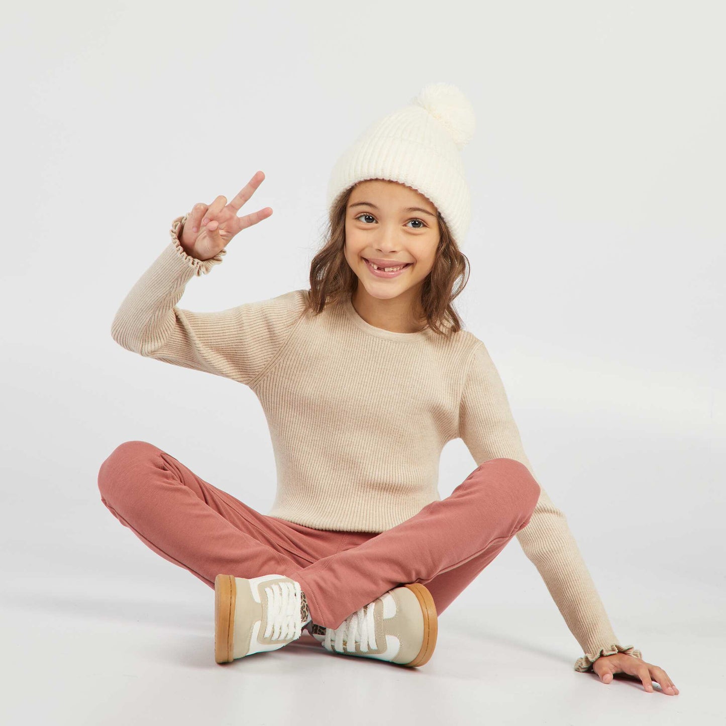 Pull c tel Beige