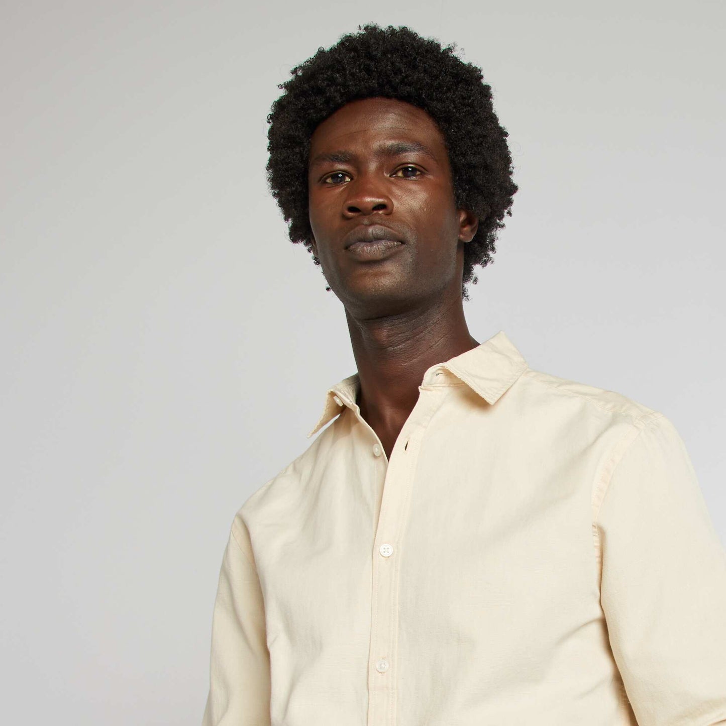 Chemise en lin m lang Beige