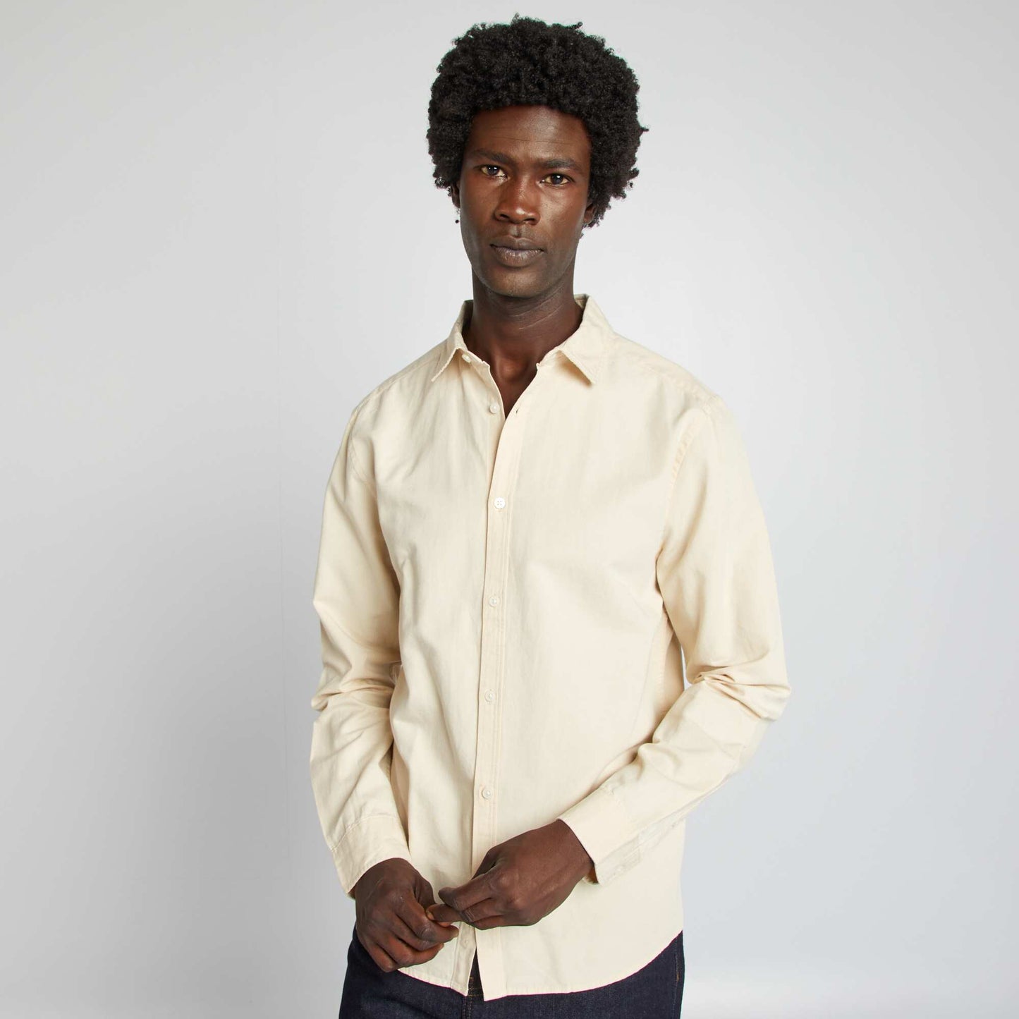 Chemise en lin m lang Beige