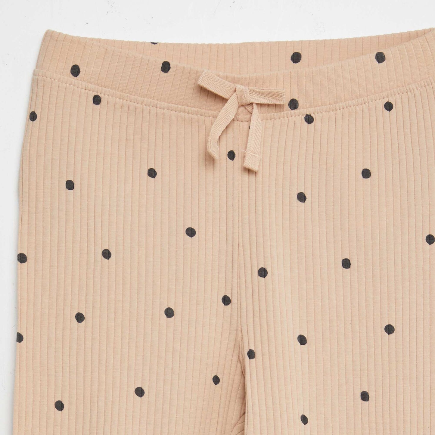 Legging côtelé Beige