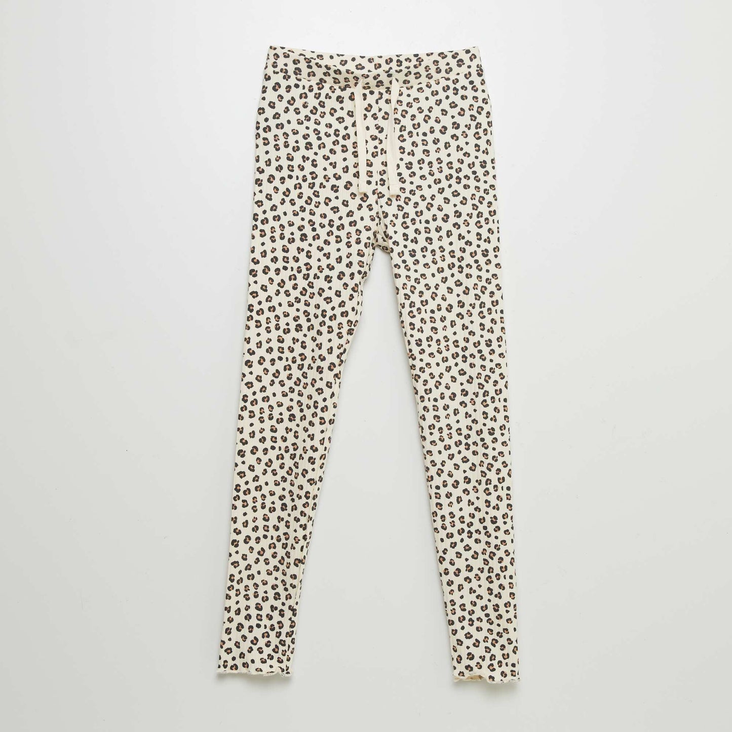 Legging côtelé BEIGE