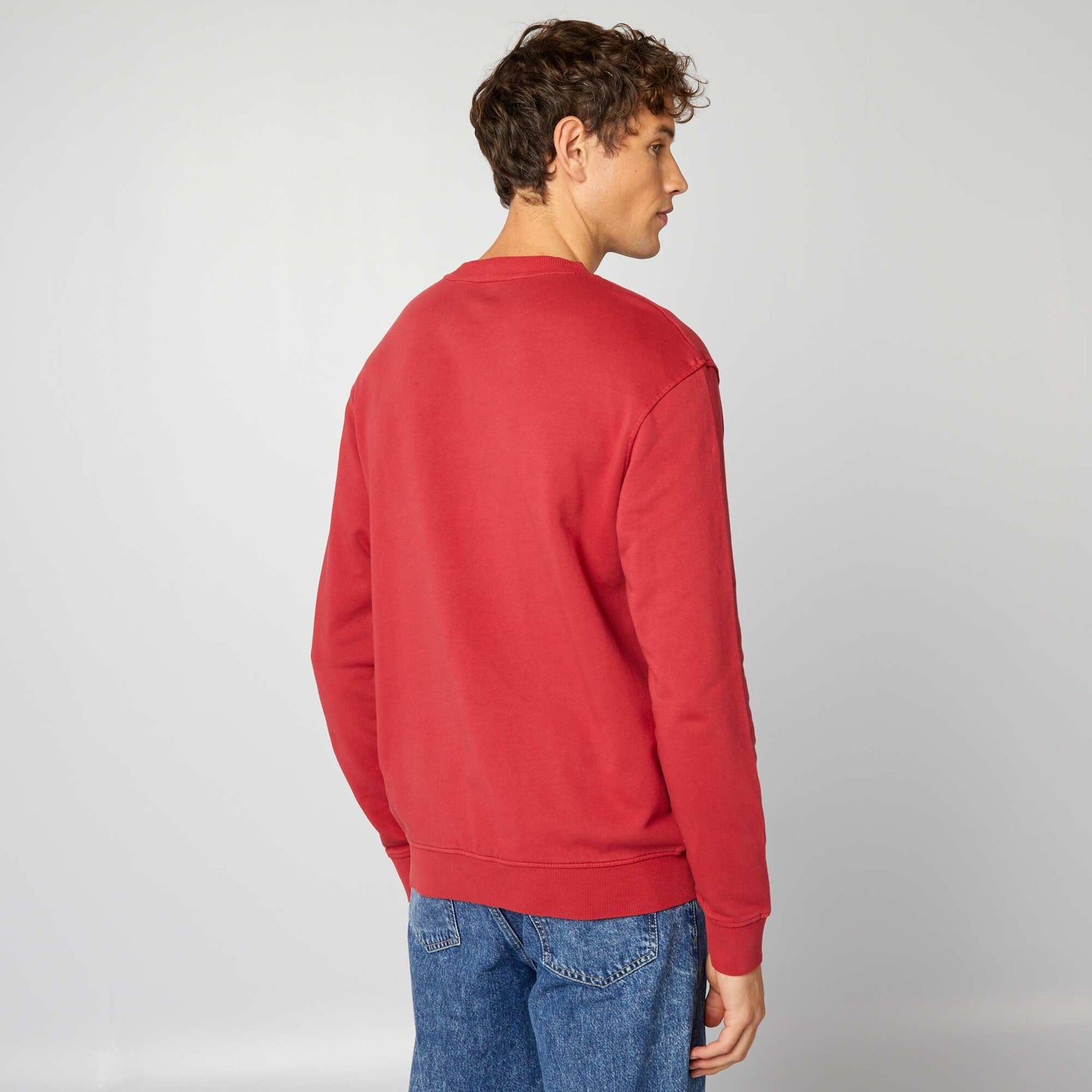 Sweat inscriptions brod es Rouge