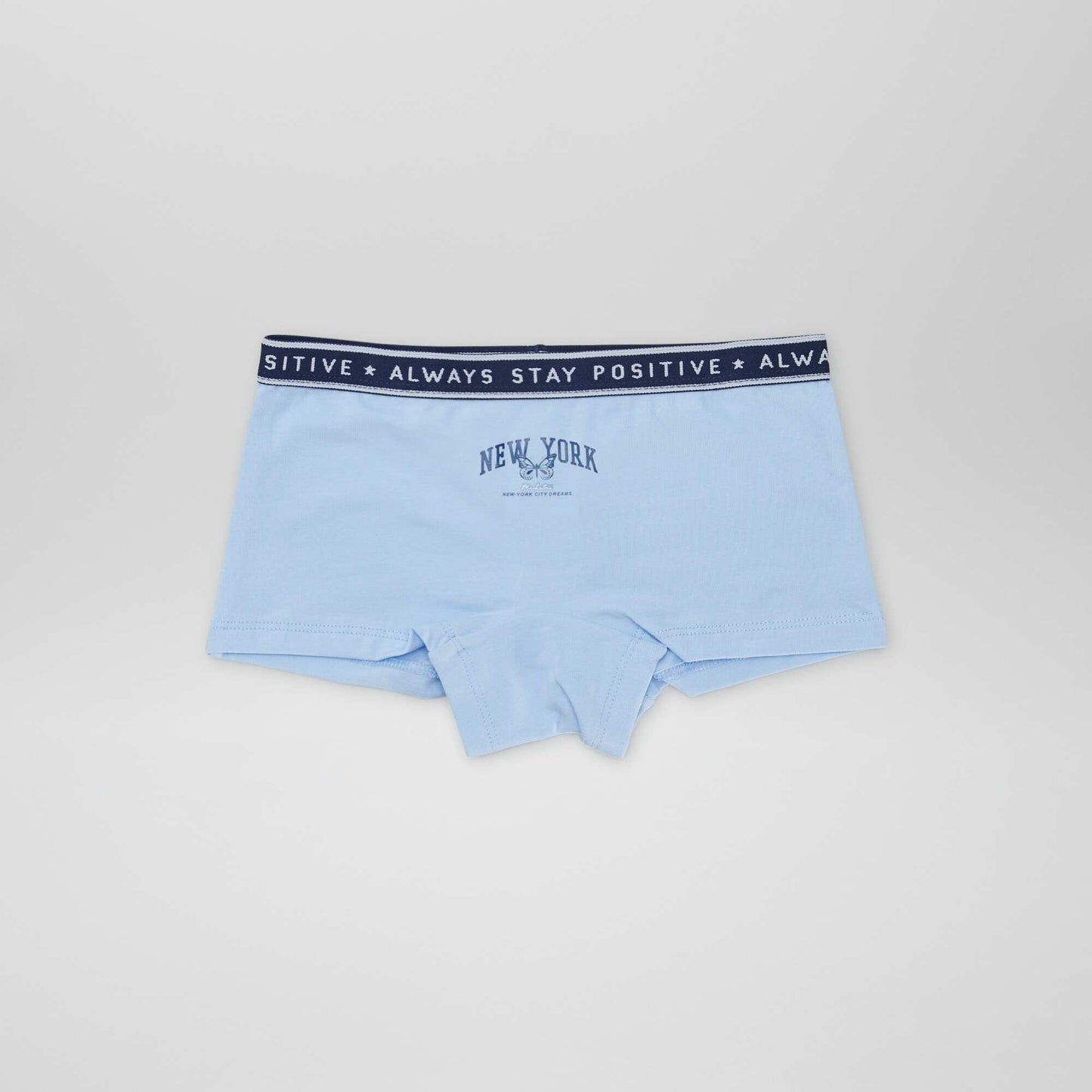 Shorties en jersey - Lot de 3 Gris/blanc/bleu