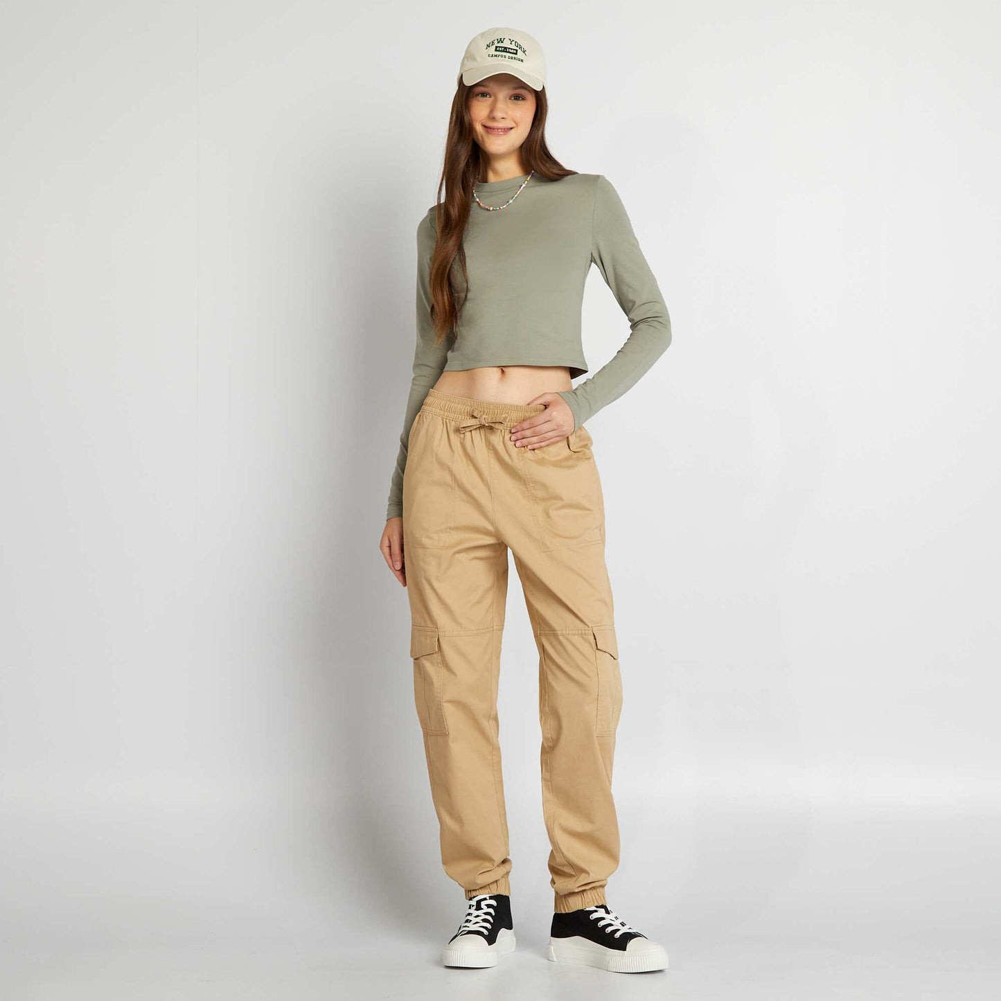 T-shirt manches longues Vert