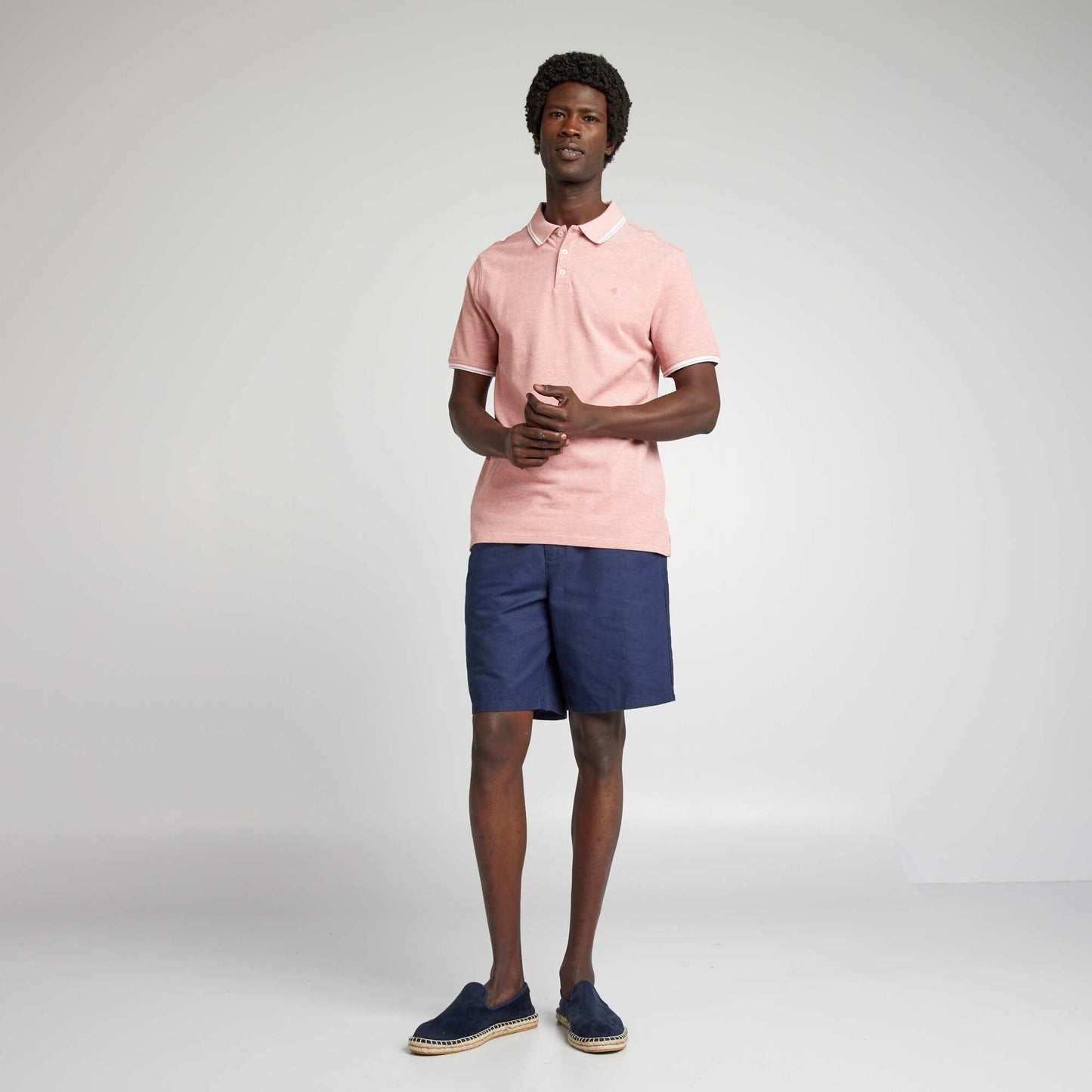 Polo manches courtes Regular fit Orange