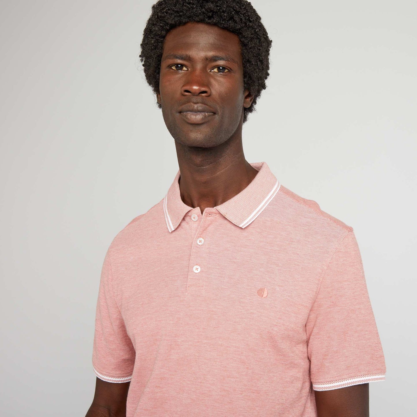 Polo manches courtes Regular fit Orange