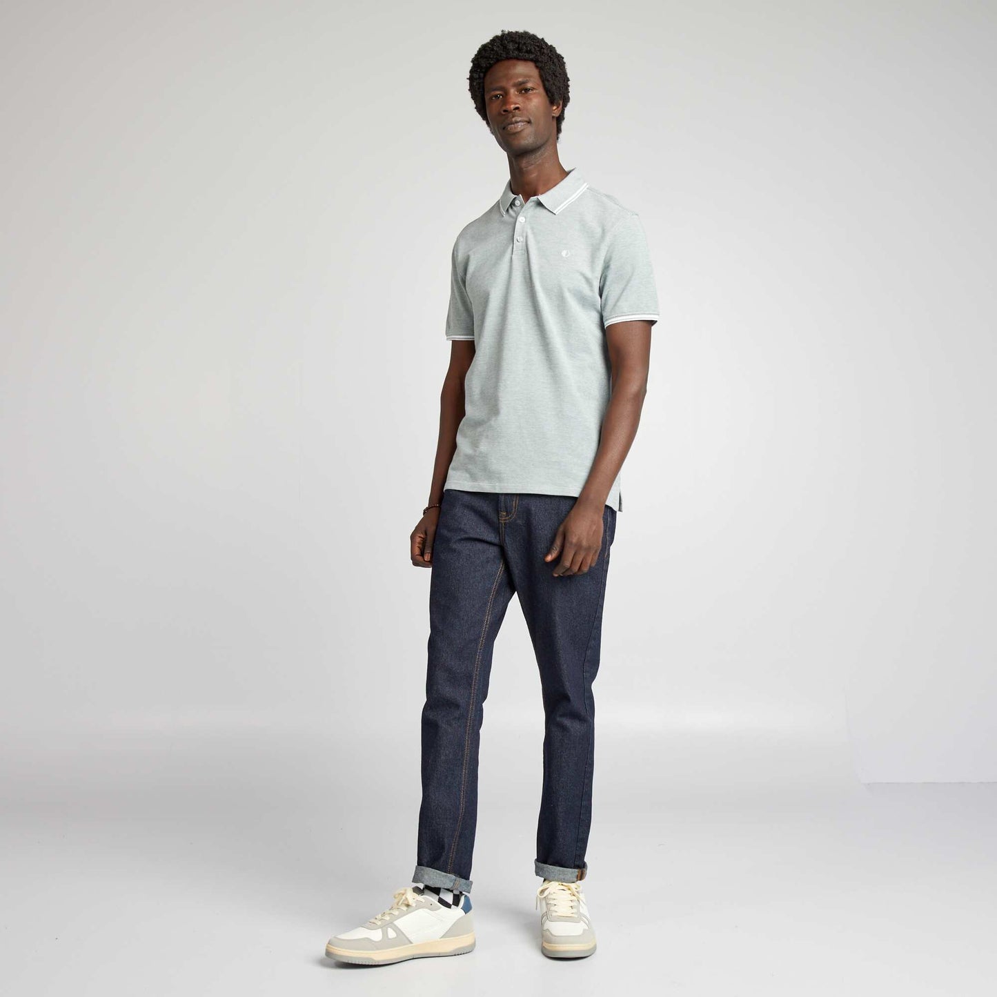Polo manches courtes Regular fit Vert