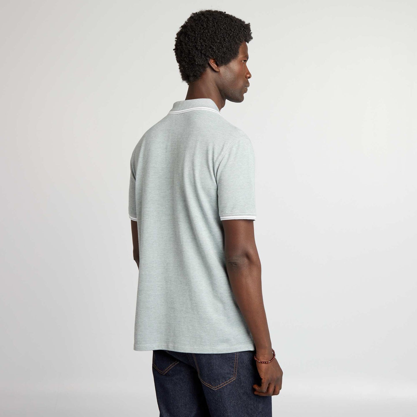 Polo manches courtes Regular fit Vert